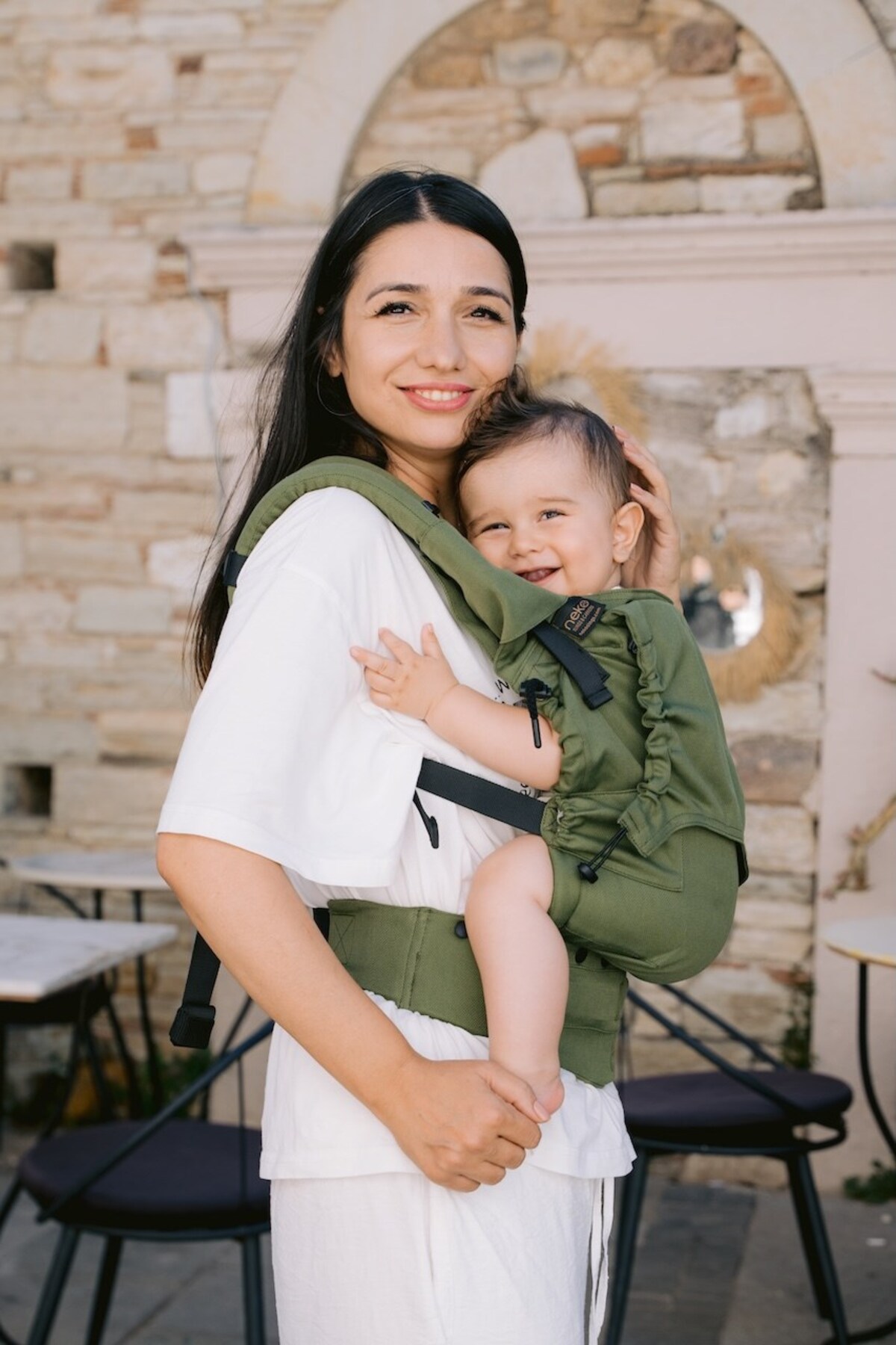 Neko Switch Bebek Beden Kanguru - Matcha fotoğrafı 7 (önizleme)