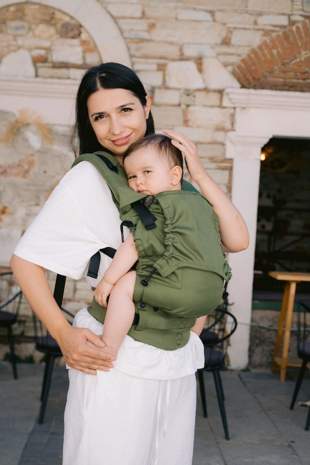 Neko Switch Bebek Beden Kanguru - Matcha fotoğrafı 4 (önizleme)