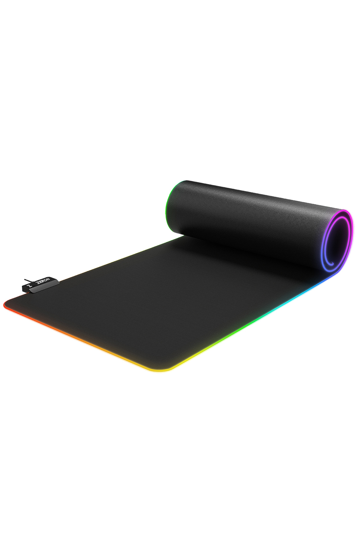 Zeiron MP-12R XL Siyah 300*800*3mm RGB Ledli Gaming RGB Mouse Pad