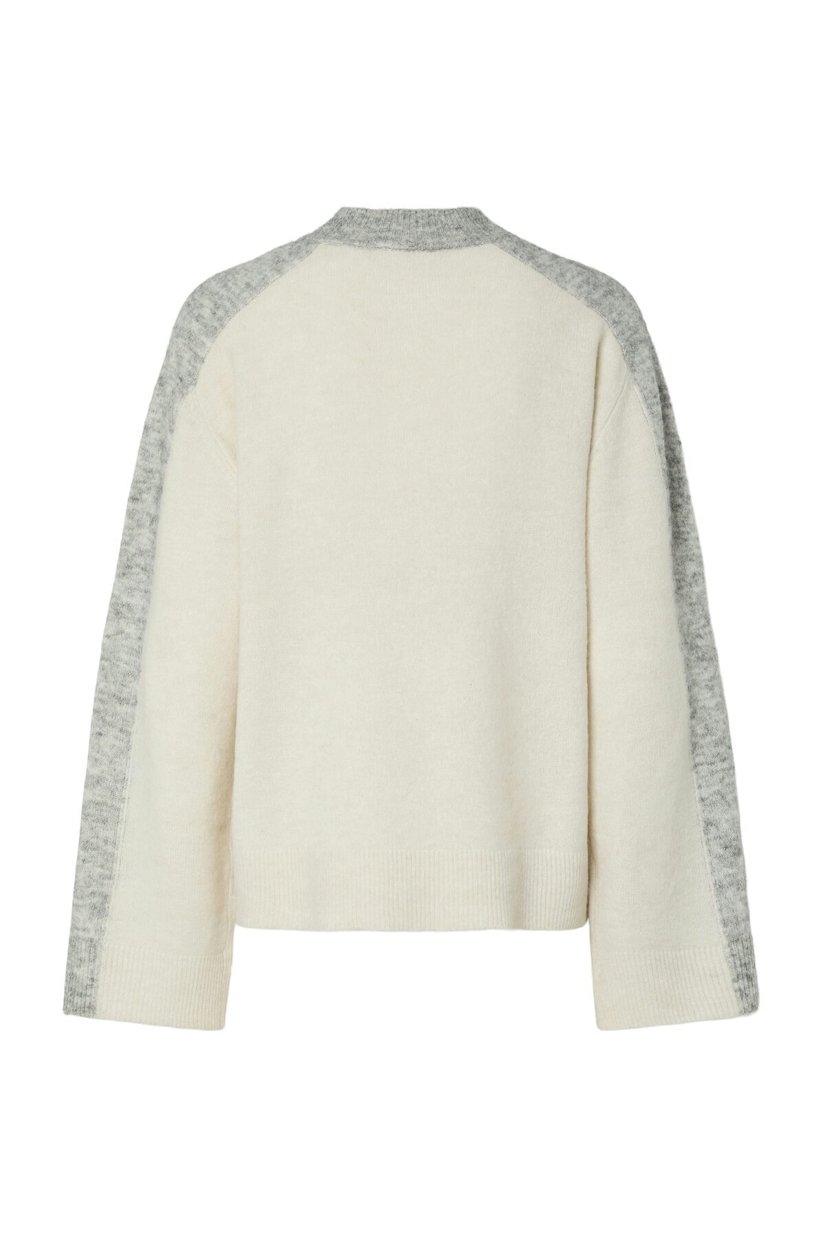 YAS. YASVIVIO LS SWETER Z DZIANINY S.