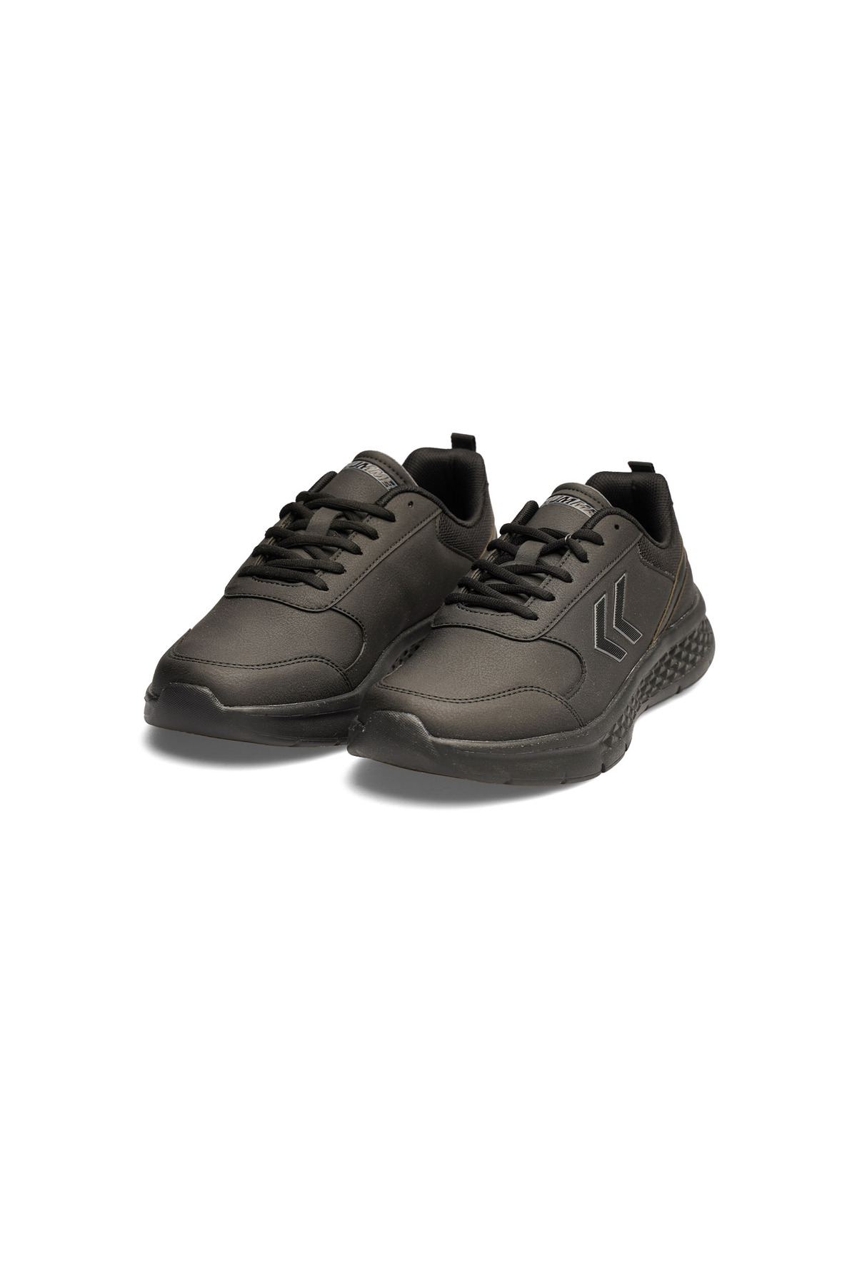 کفش اسنیکر هامل مردانه چرم مصنوعی مشکی  زیگ زاگ      اسپرت | hummel 9008472042 TR - تصویر 4
