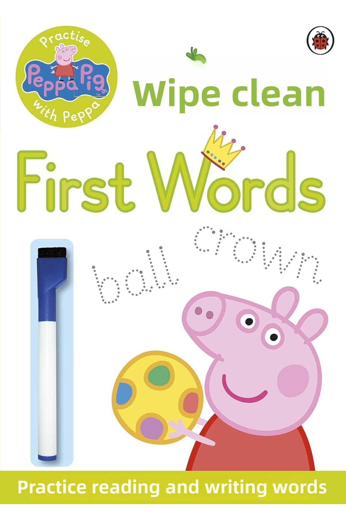 Bloomsbury-Peppa Pig: Practise with Peppa: Wipe-Clean First Words + Sticky Note Paper 2