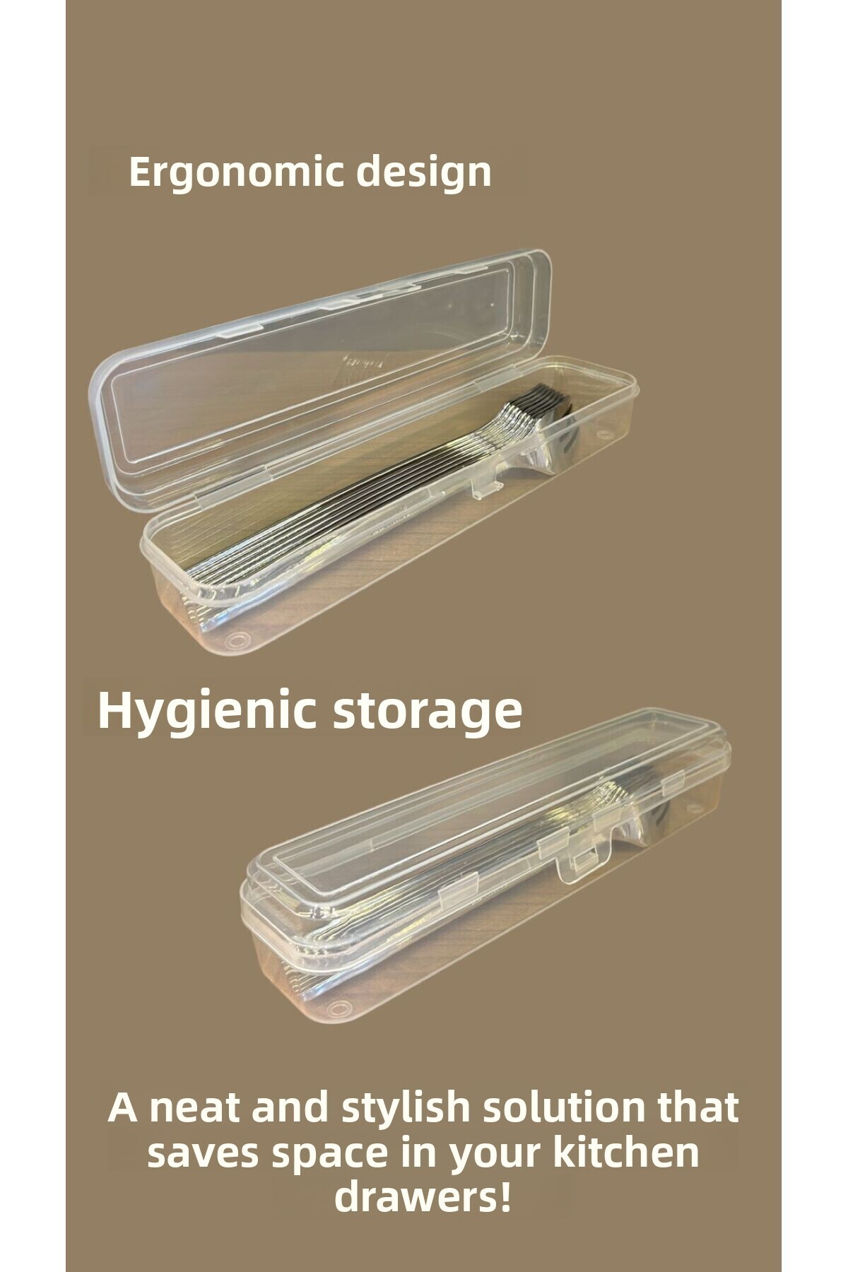 Bayev-5 Pieces Multix Cutlery Set Storage Box Set Dowry Set Organizer Storage Container 3