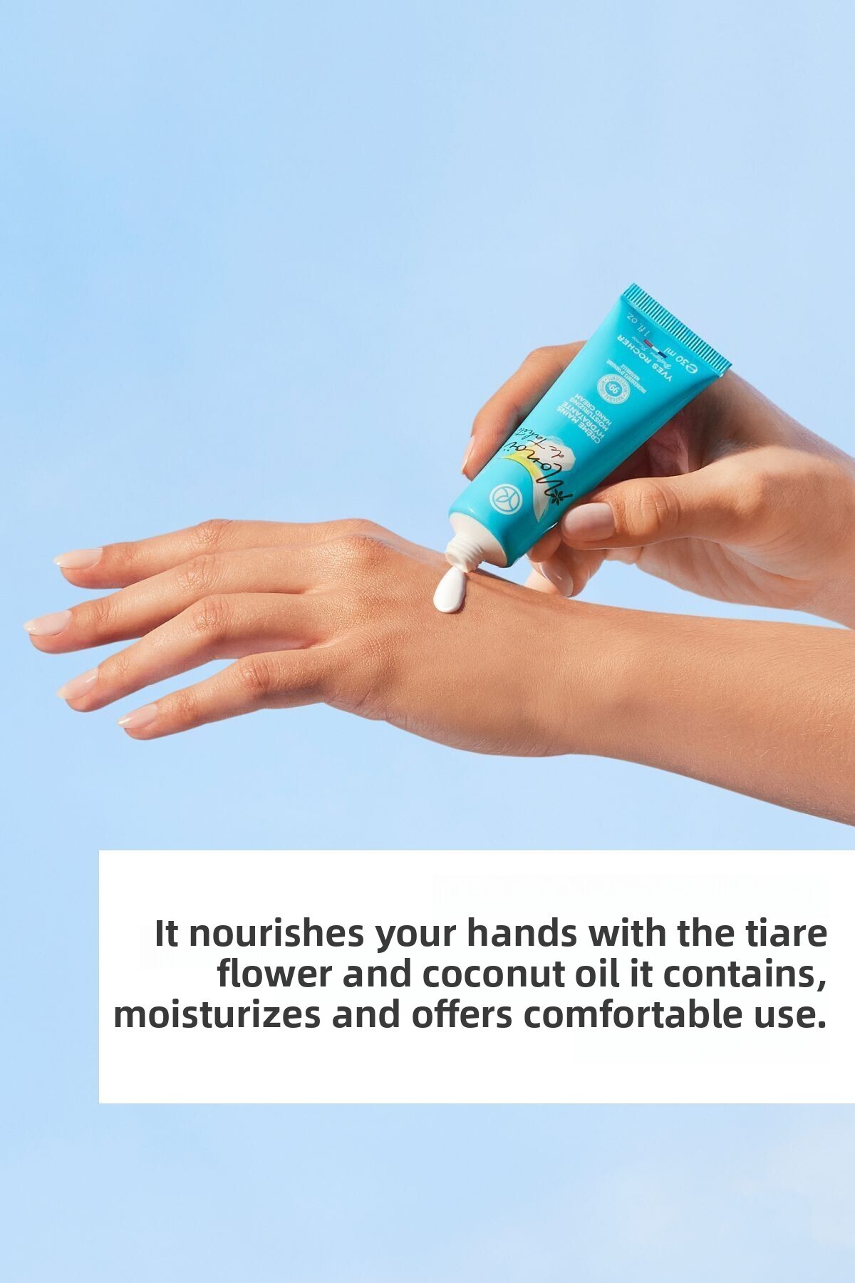 Yves Rocher-Monoi Hand Cream - 30 ml Cut 3