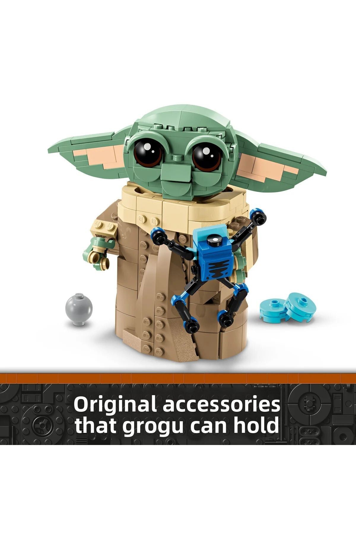 LEGO-® Star Wars: The Mandalorian™ Grogu™ with Hover Pram, Buildable Figure 75403 8