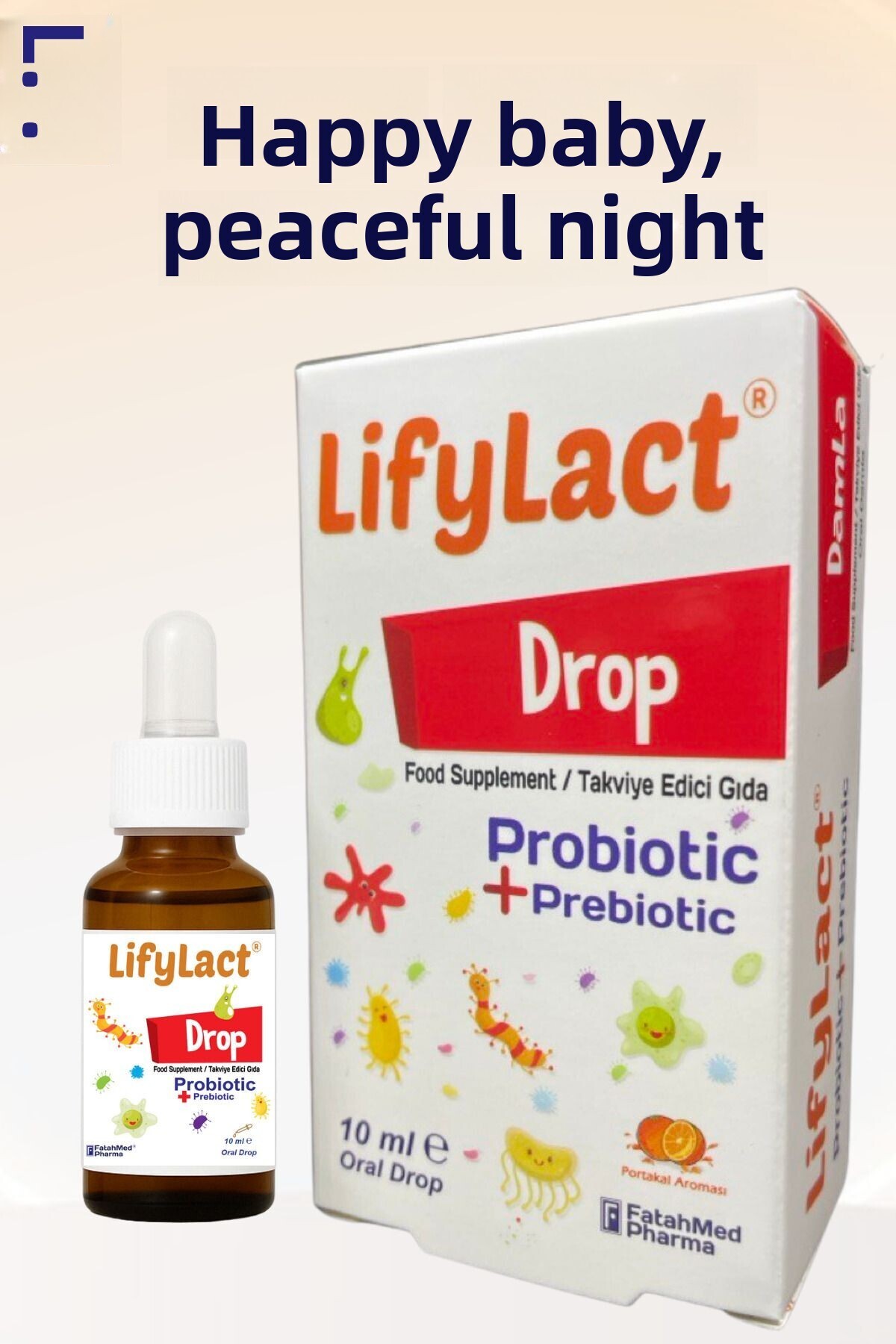 LifyLact-Damla 10 Ml, Probiotic, Prebiotic, Gas Drop 1
