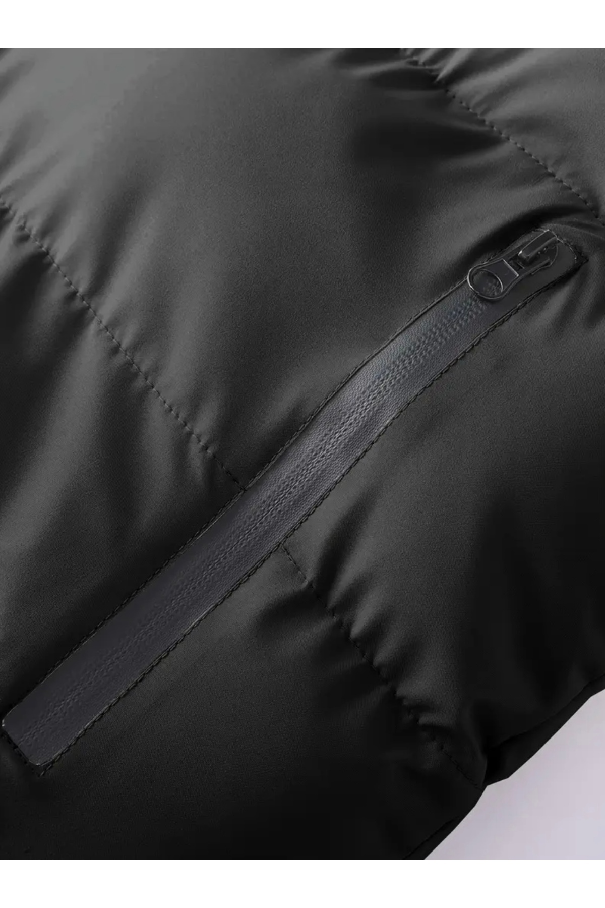 FASHION  Yeni Sezon Su Geçirmez Kapüşonlu Şişme Yelek - Görsel 3