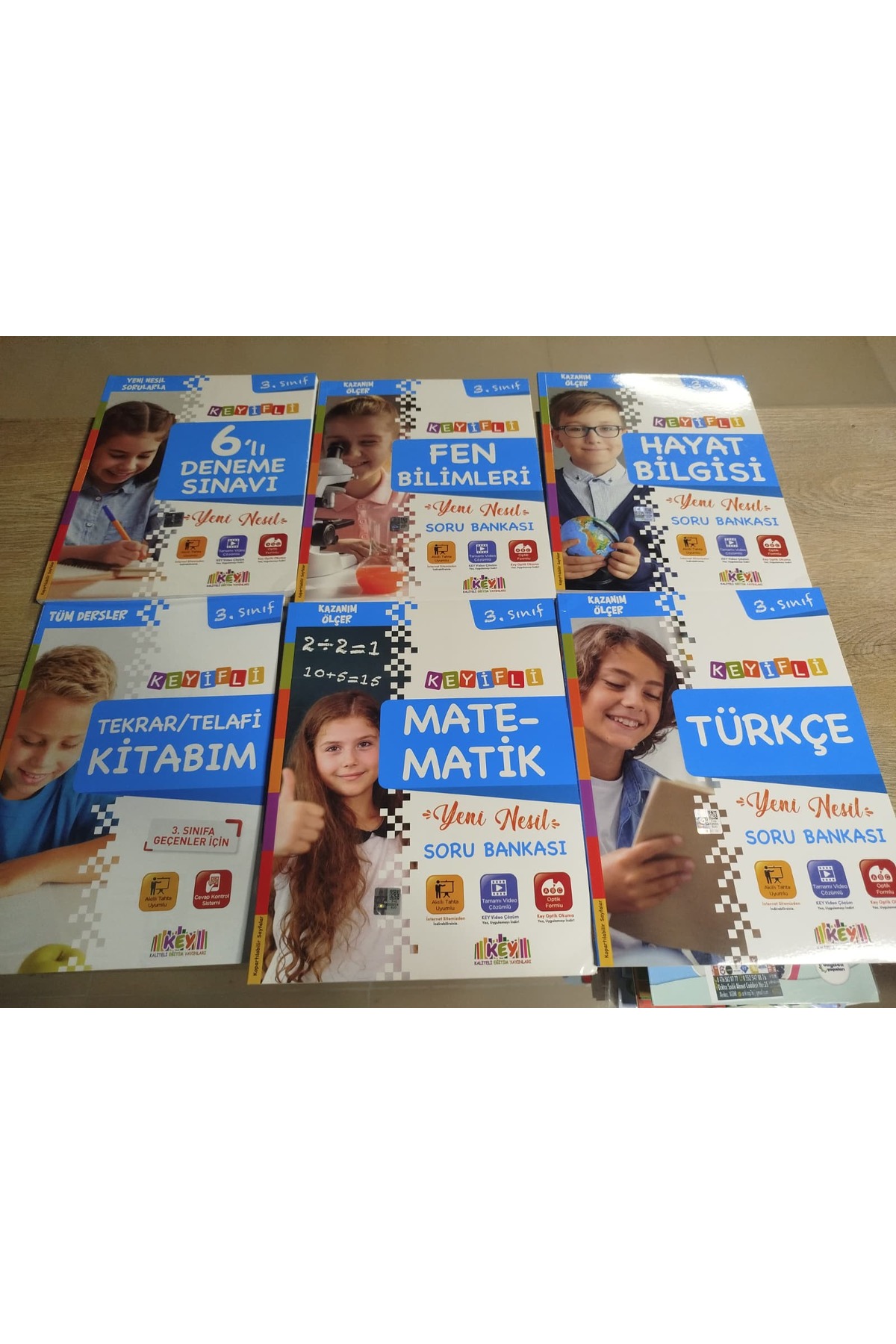 Key Kaliteli Eğitim Yayınları Key Yayınları 3. Sınıf Keyifli Yeni