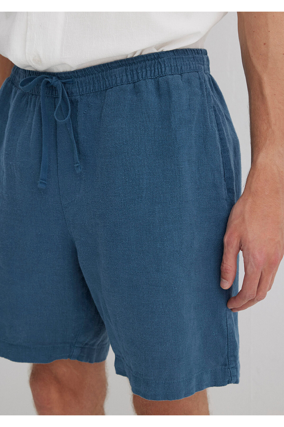 Mavi-Linen Shorts 0410103-89798 5