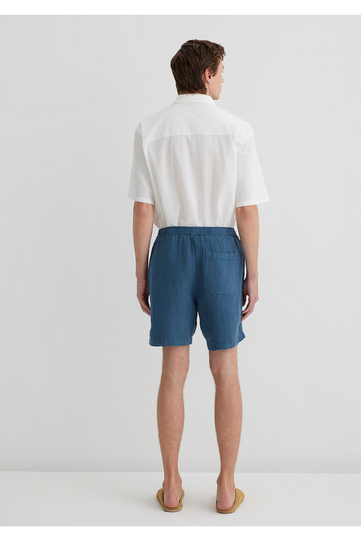 Mavi-Linen Shorts 0410103-89798 4