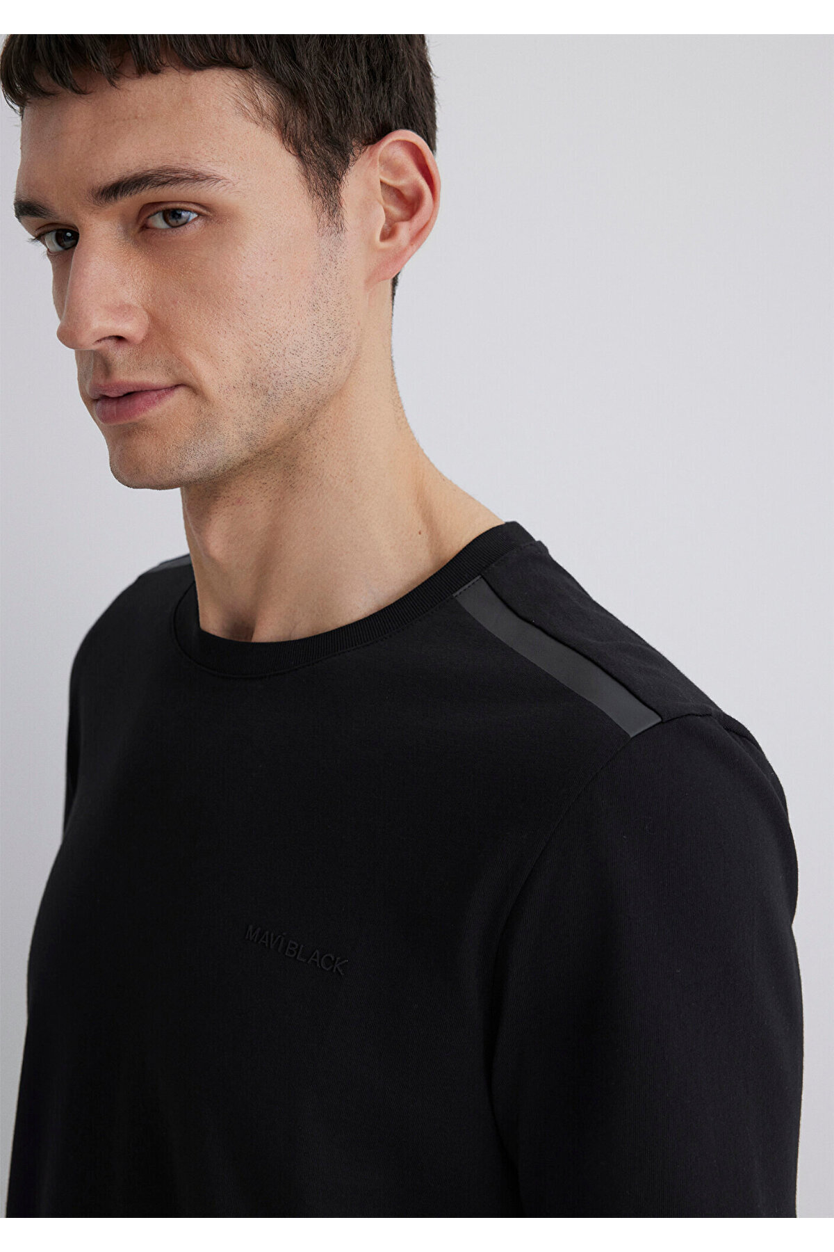 Mavi-Black Black T-Shirt Regular Fit 0612689-900 7