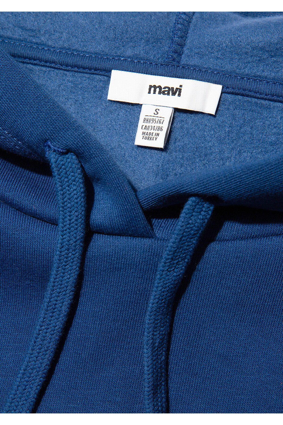 Mavi-Marineblaues Sweatshirt mit Kapuze und Logoaufdruck 1600361-82625 8