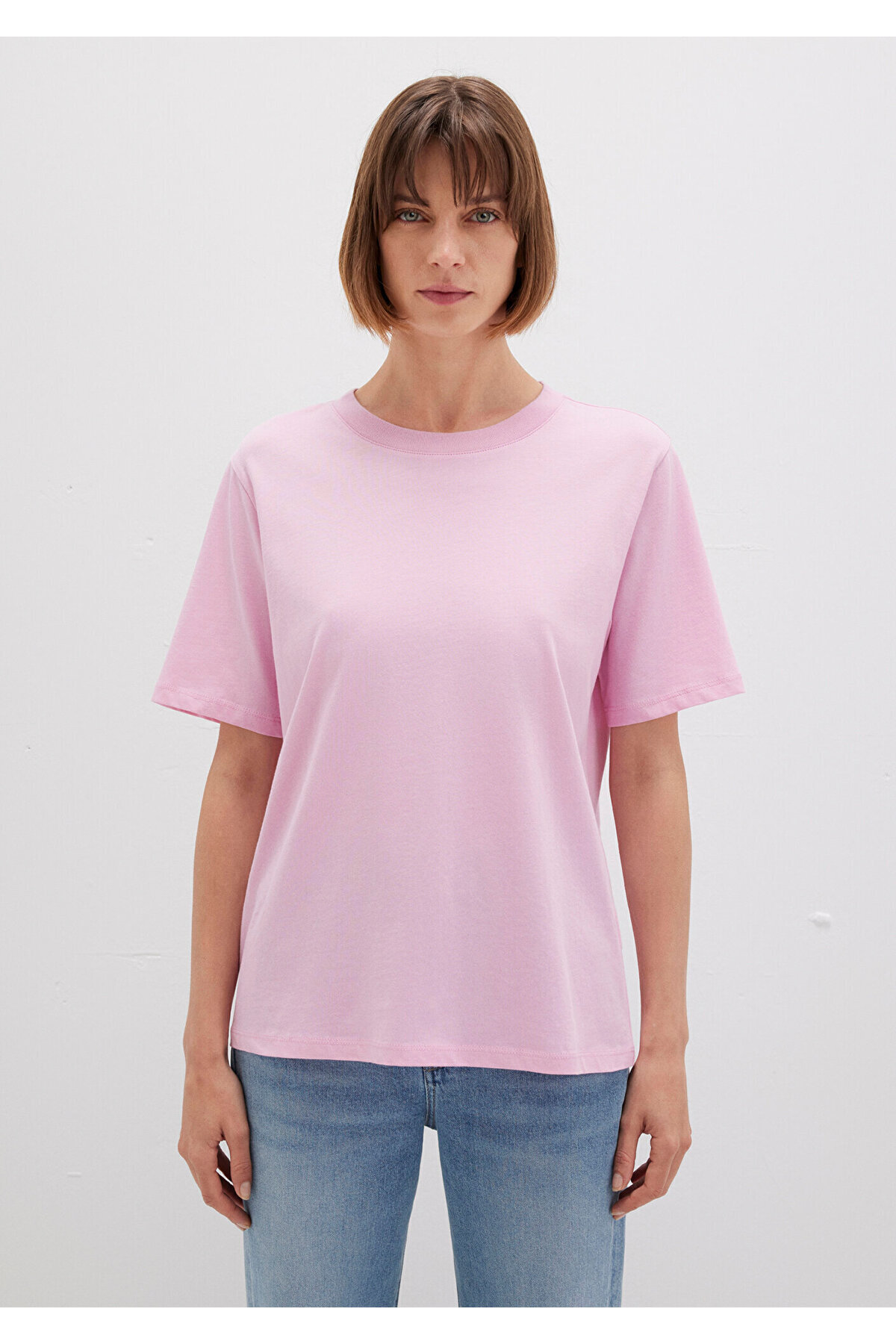 Mavi-Pink Basic T-Shirt Regular Fit / Regular Fit 1600955 -71117 4