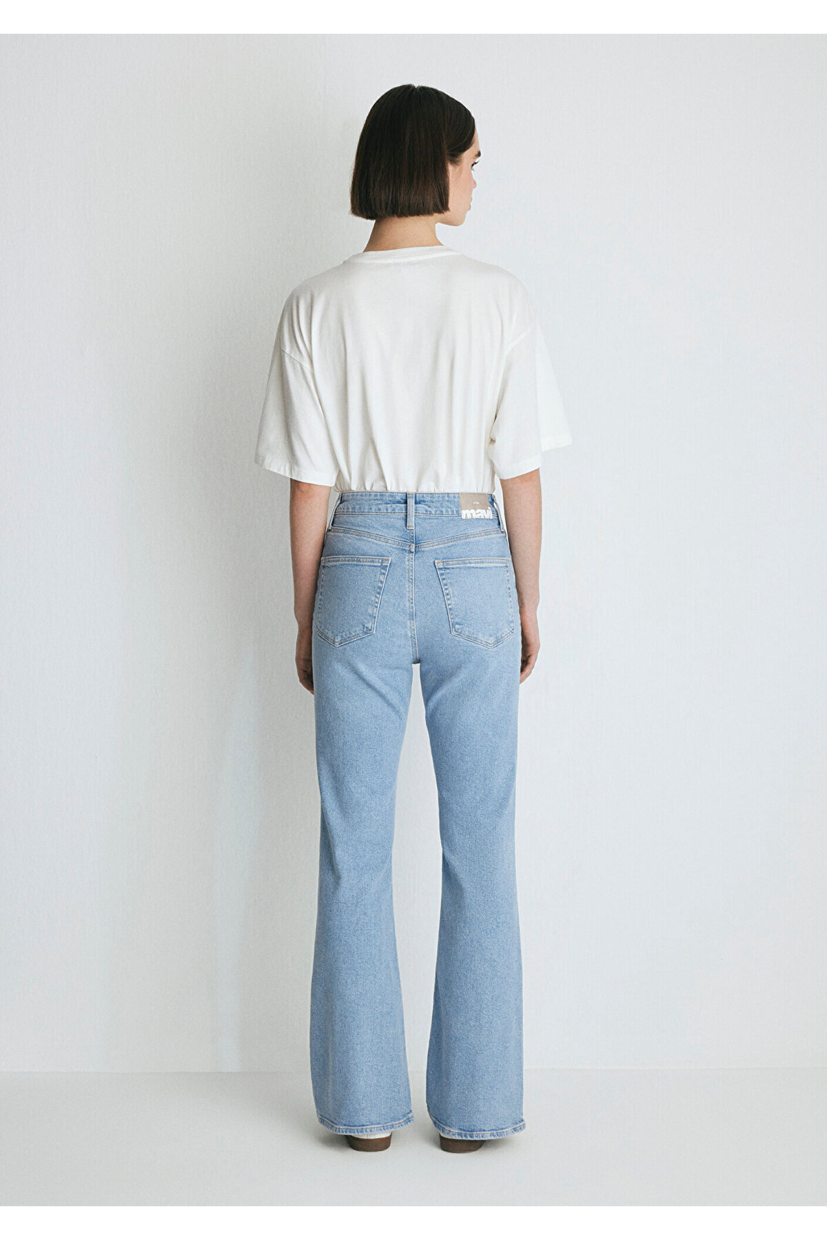Mavi-Los Angeles All Blue Light Jeanshose 1010349-84192 4