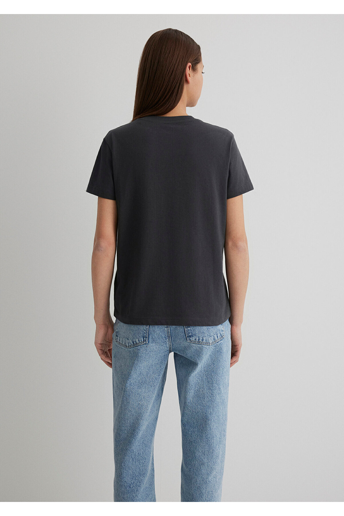 Mavi-Bedrucktes graues T-Shirt Regular Fit / Regular Fit1612232-34853 4