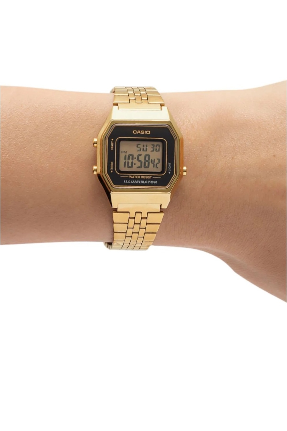 Casio LA680WGA-1D Kol Saati Kadın Dijital Retro Gold Fiyatı