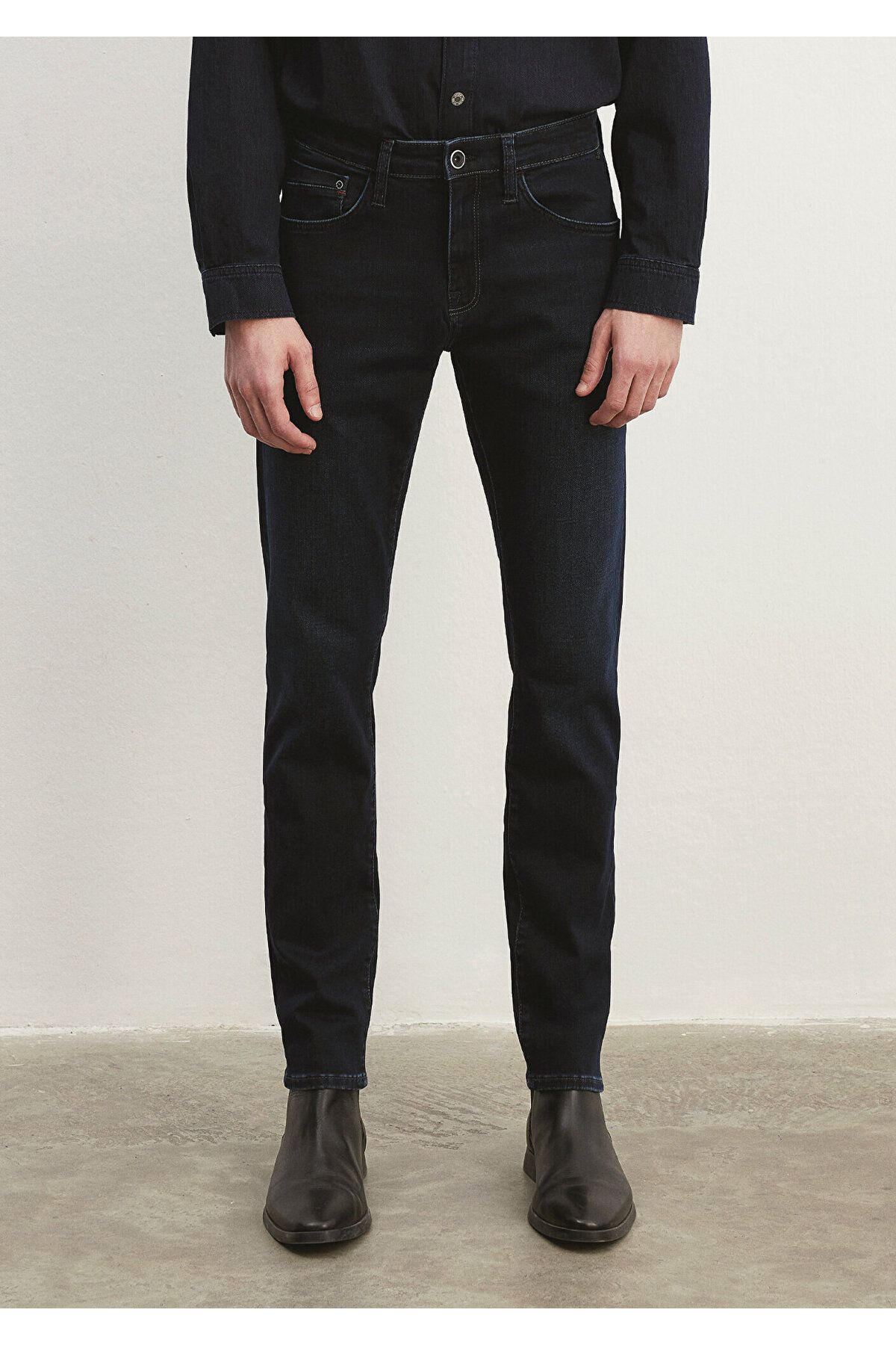 Mavi-Jake Pro Sport Nachtblaue Jeanshose 0042235208 3