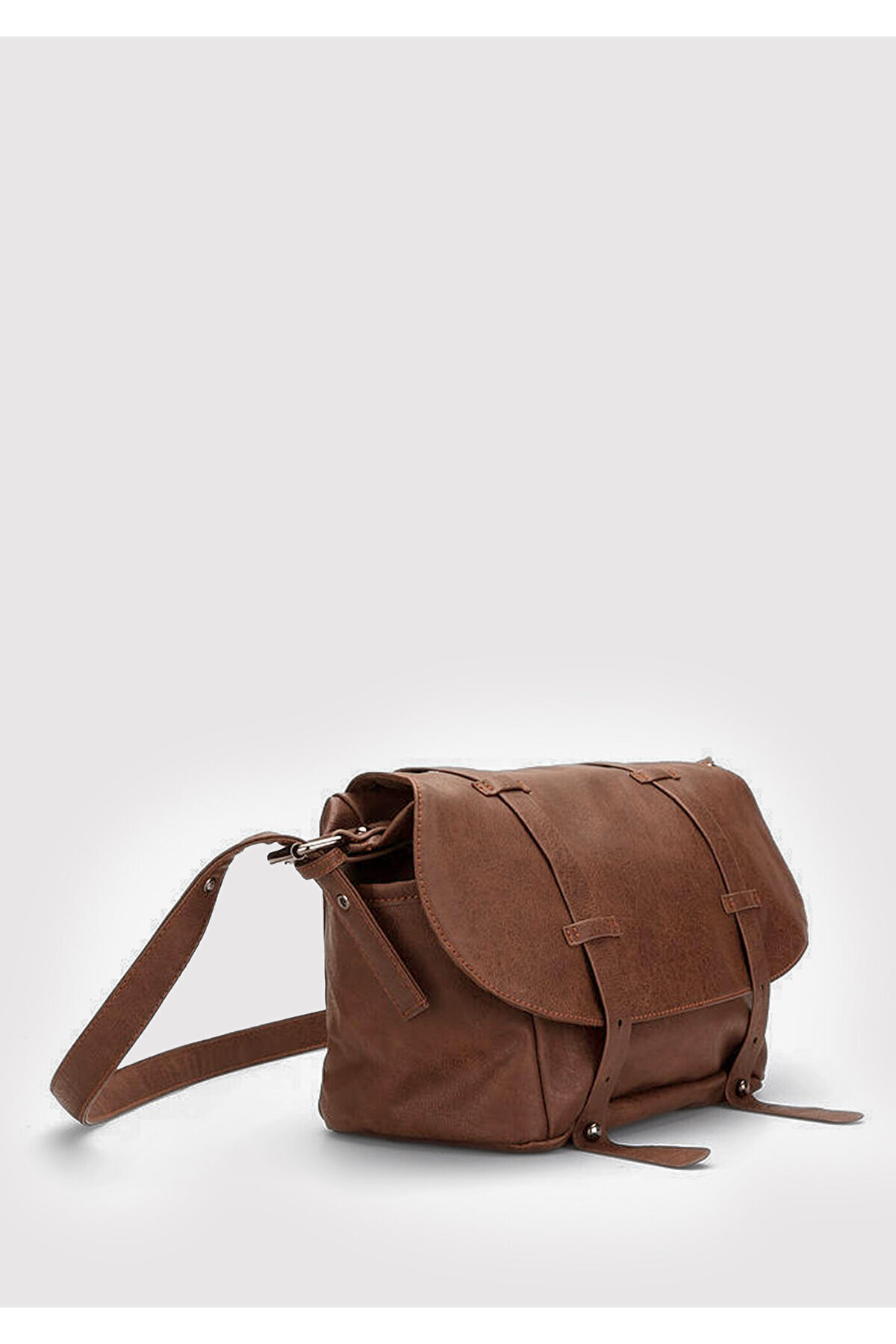 Mavi-Hnědá crossbody kabelka 193979-26823 4
