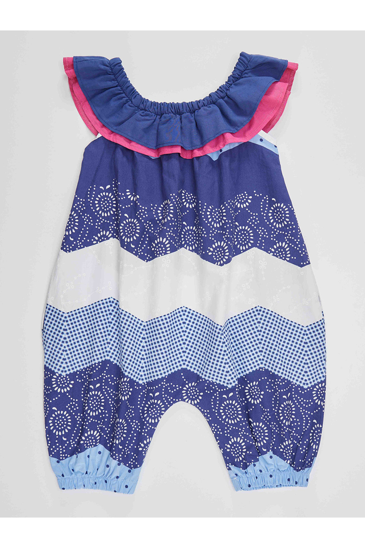 Denokids-Flamenco-Jumpsuit aus Popeline für Mädchen 4
