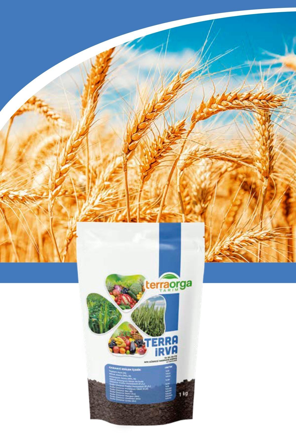 Terra Irva 1 Kg 15-30-15 Te Npk Fertilizer Blended Ec Fertilizer