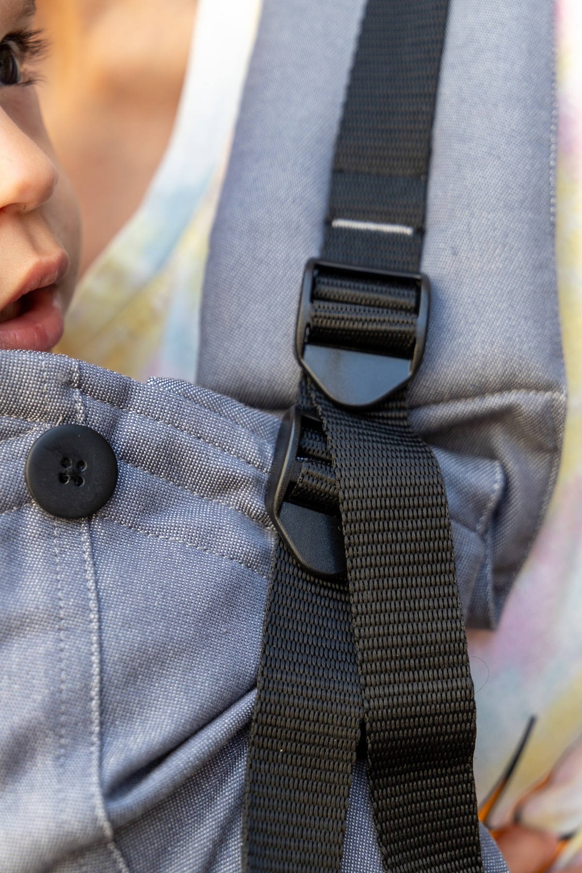 Huggyberry Huggy Plus Toddler Size Carrier - Anthracite fotoğrafı 6 (önizleme)