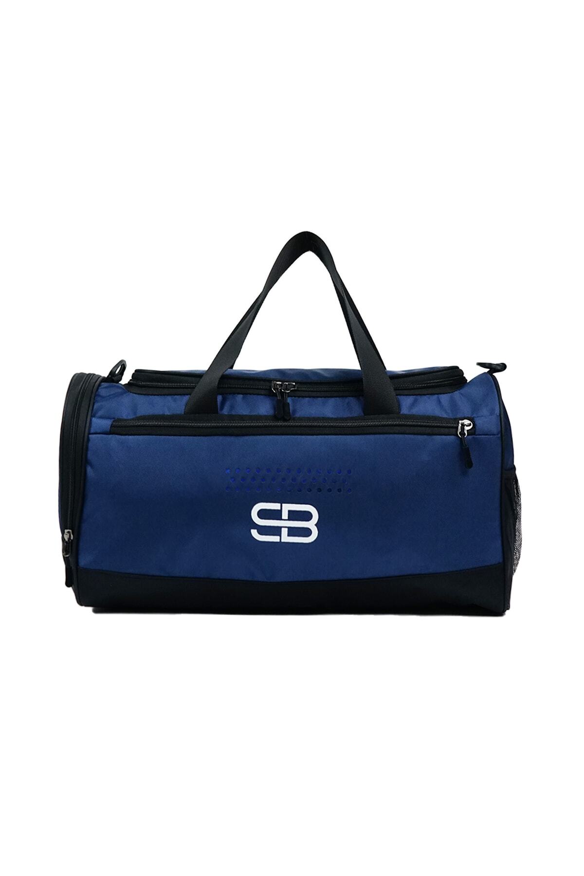 Solo Bag Ayakkabı Gözlü Havalandırmalı Lacivert Spor Fitness Ve Seyahat Çantası görsel 6