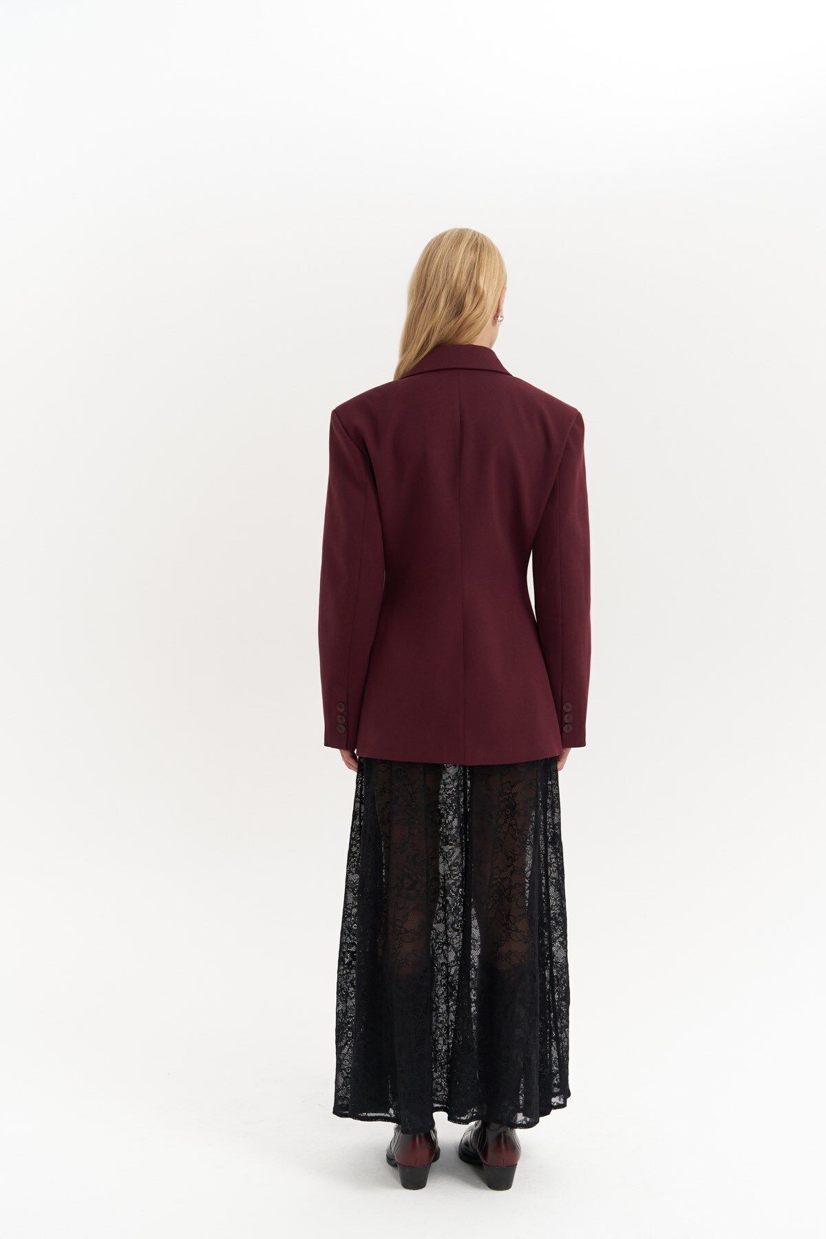 MAİ COLLECTİON-Allegany Claret Red Blazer – v páse 6