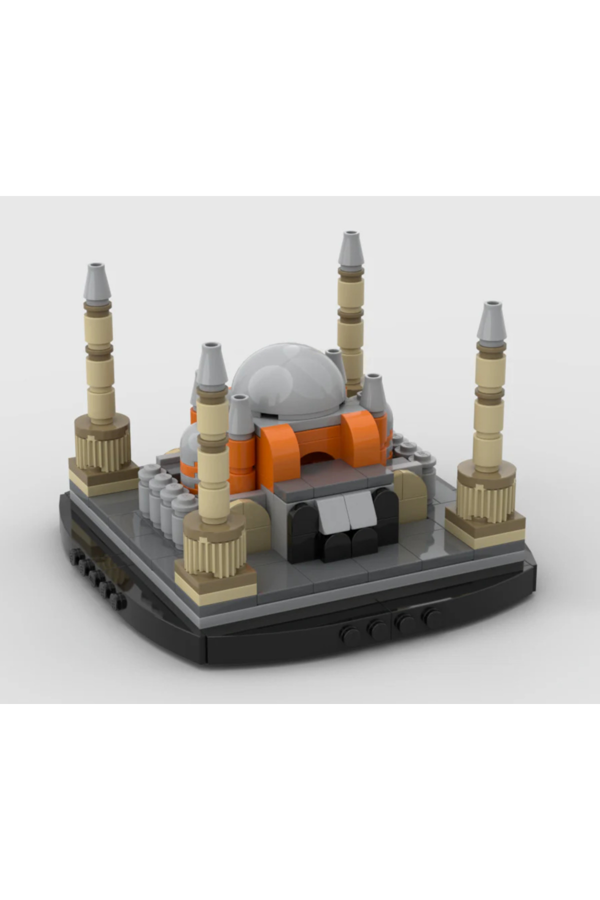 LEGO-الملحق الأصلي Moc Custom Minifigure مبنى مودولار مسجد آيا صوفيا 1