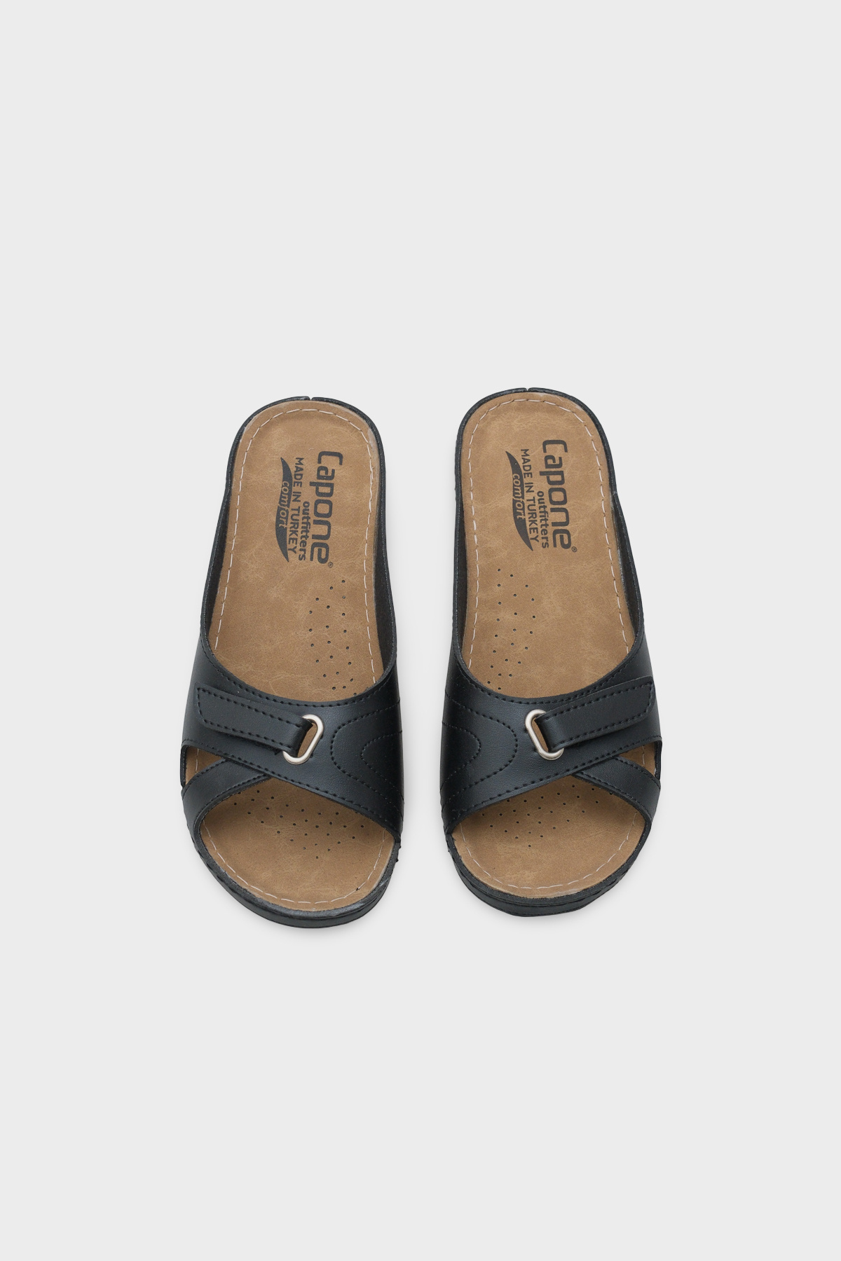 Capone Outfitters-شبشب نسائي مريح تشريحيًا من Karen Z0777 5