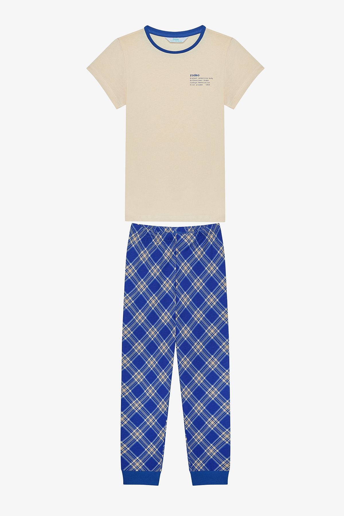 Penti-Zweiteiliges, mehrfarbiges Rodeo-Pyjama-Set für Jungen 5