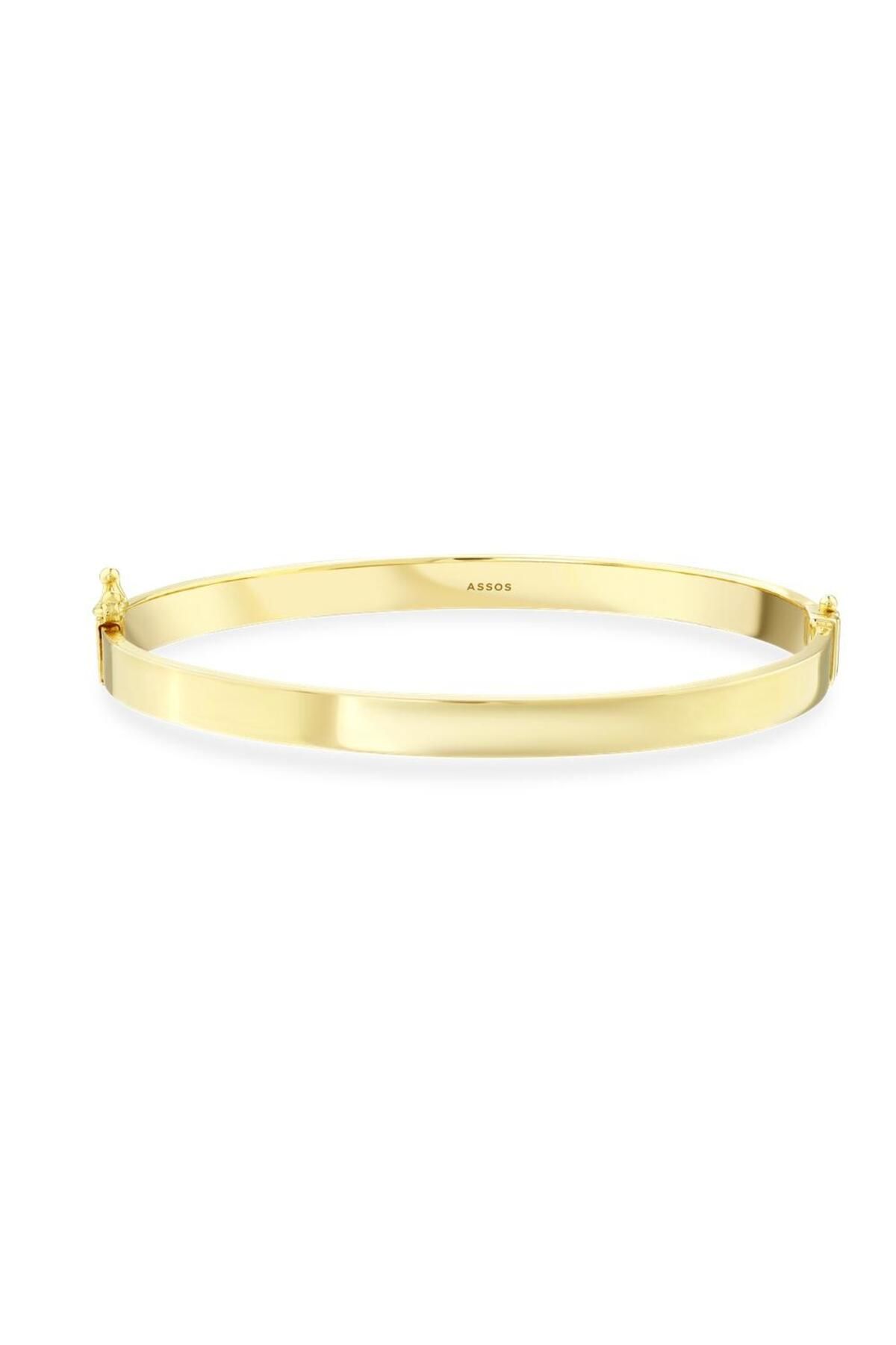 Altın Kelepçe Bilezik - 14k - 5.82gr