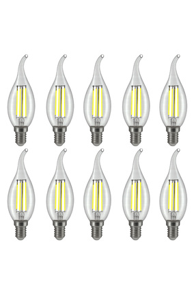 ORBUS Rustik Kıvrık TC3 4W E14 LED Ampul 400lm (10’lu Paket)