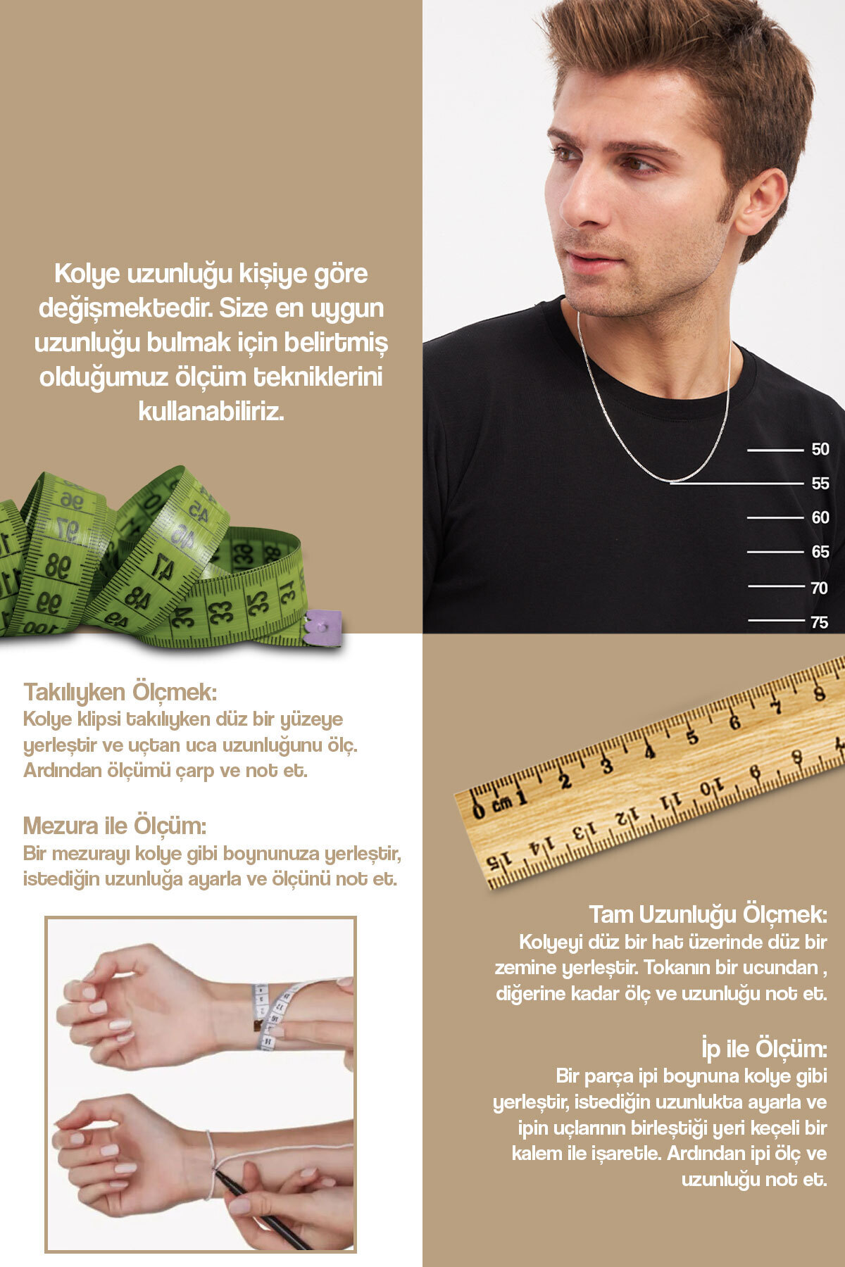 Ventino Silver 2mm Gurmet 925 Ayar Gümüş Erkek Zincir Kolye Bileklik Set Ves-8505 görsel 7
