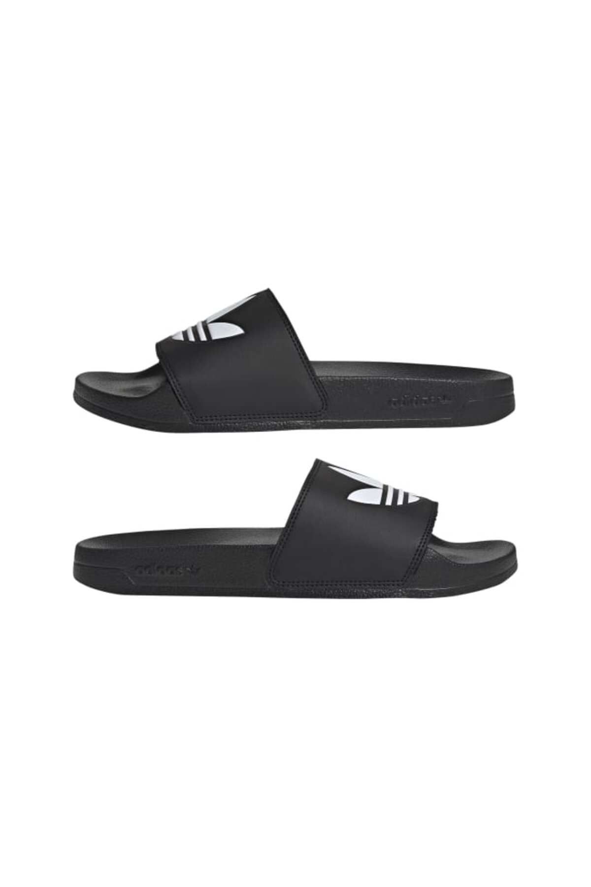 adidas-Fu8298-e Adılette Lite - Ανδρικές μαύρες παντόφλες 5