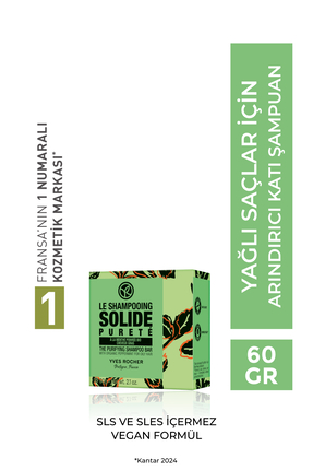Yves Rocher Arındırıcı Katı Şampuan- Yağlı Saçlar/Pureté-21018