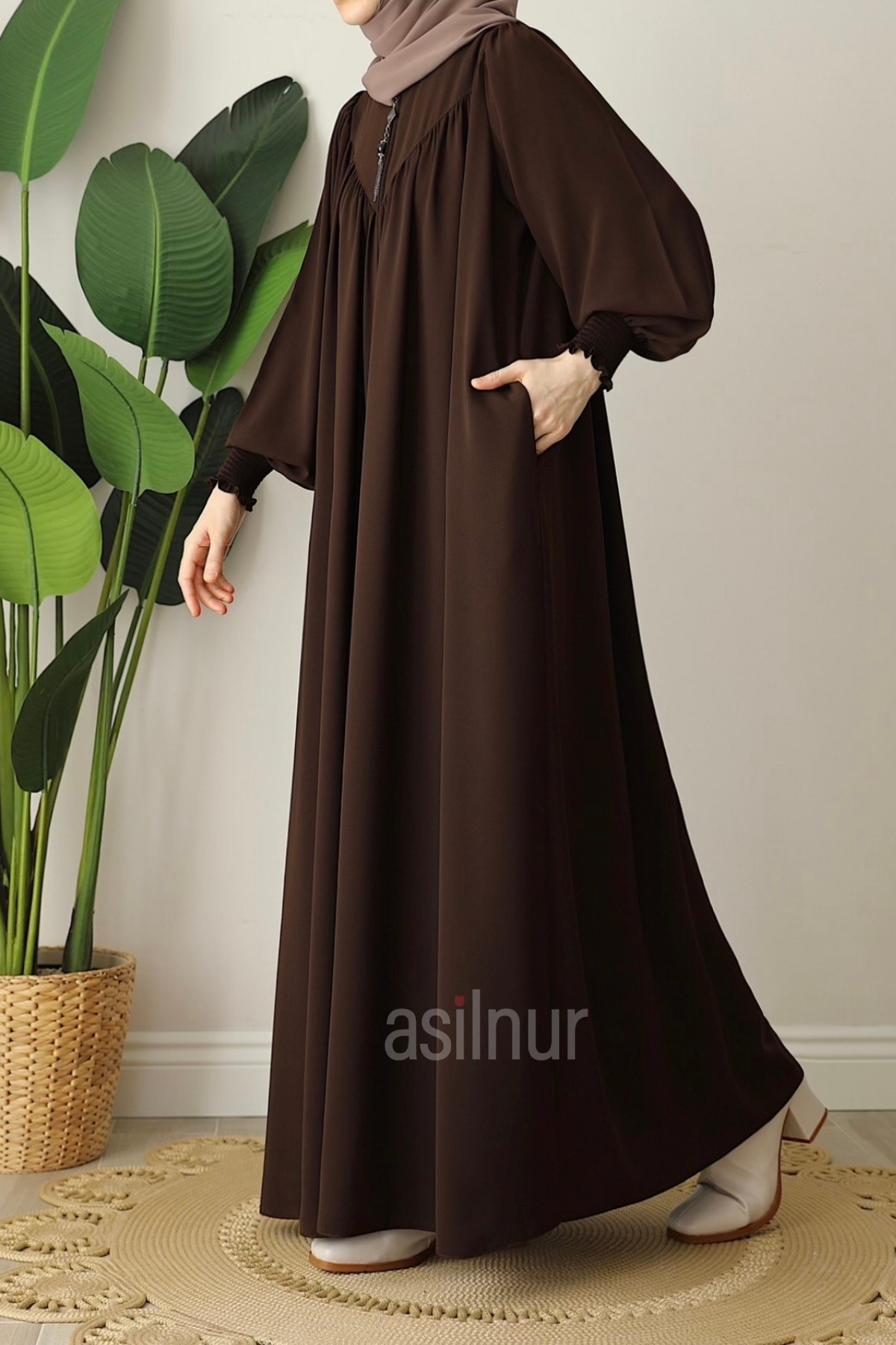 ASİLNUR Vera Ferace Kahverengi