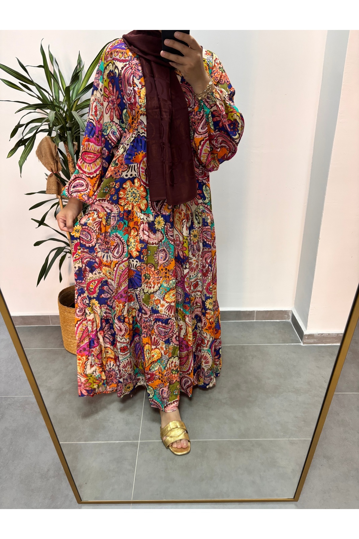 ASHILDA Cotton Colorful Dress for Women price in Saudi Arabia | Compare  Prices