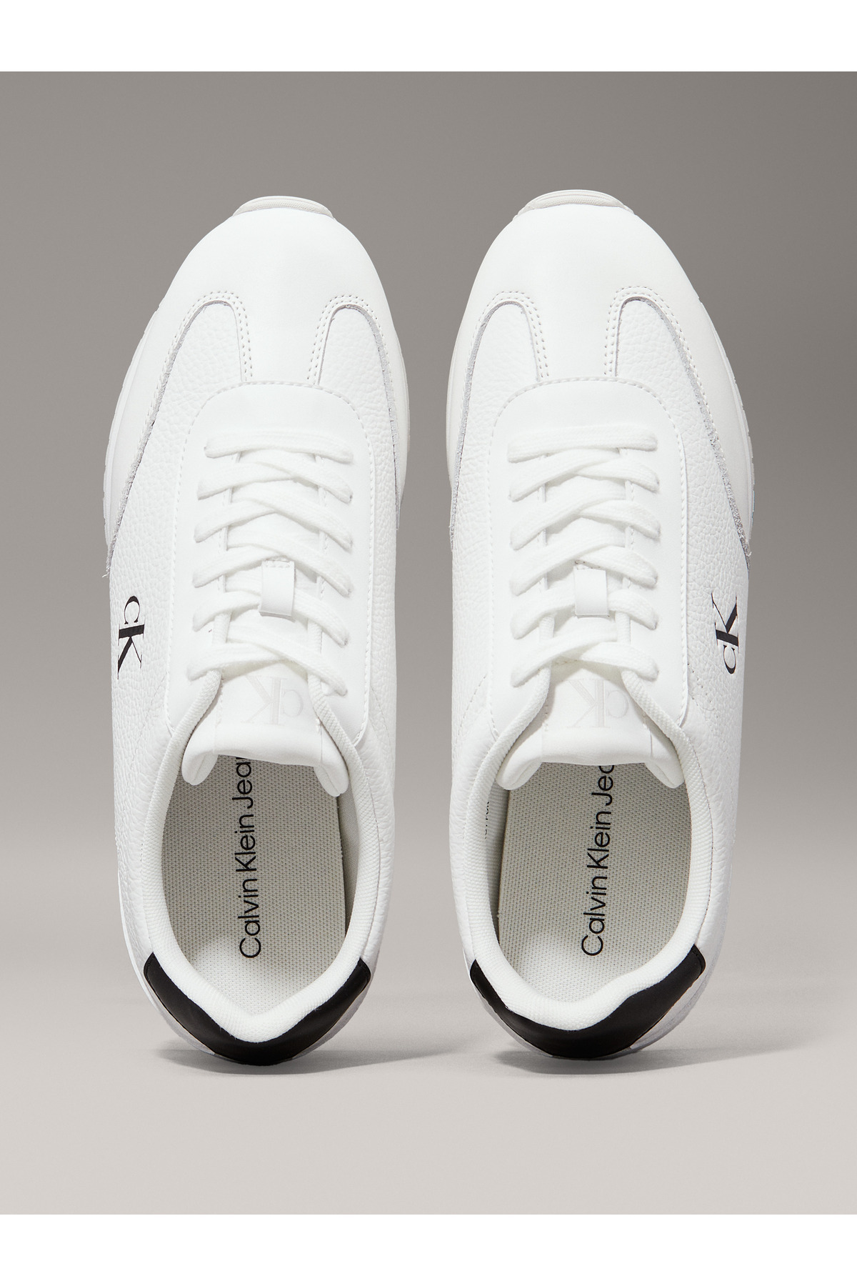 Calvin Klein-Pánské bílé tenisky YM0YM01187 01W 4