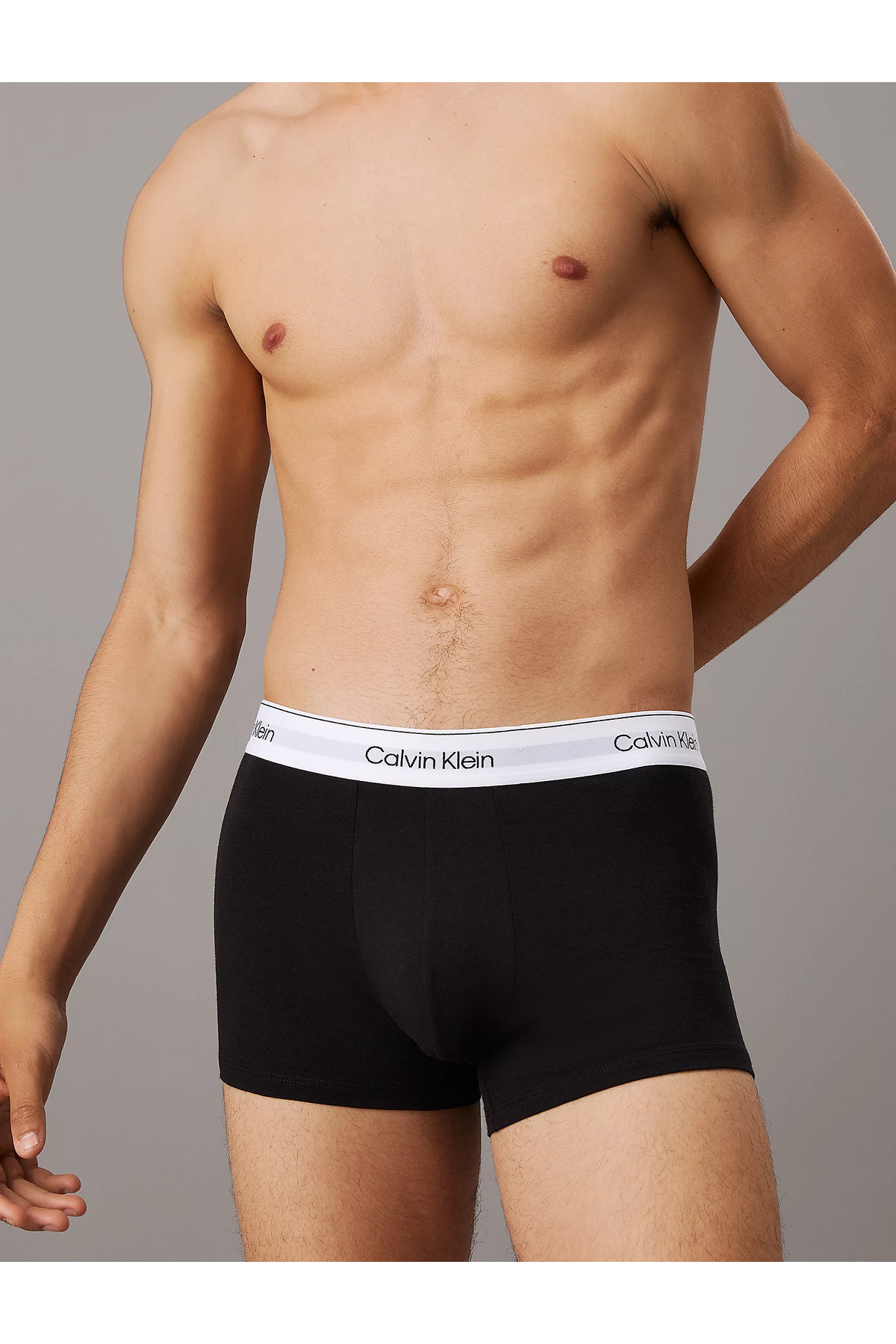 Calvin Klein-Pánské elastické pásky s logem značky, vhodné pro každodenní použití, černé boxerky Lv00nb4392 Ub1 3