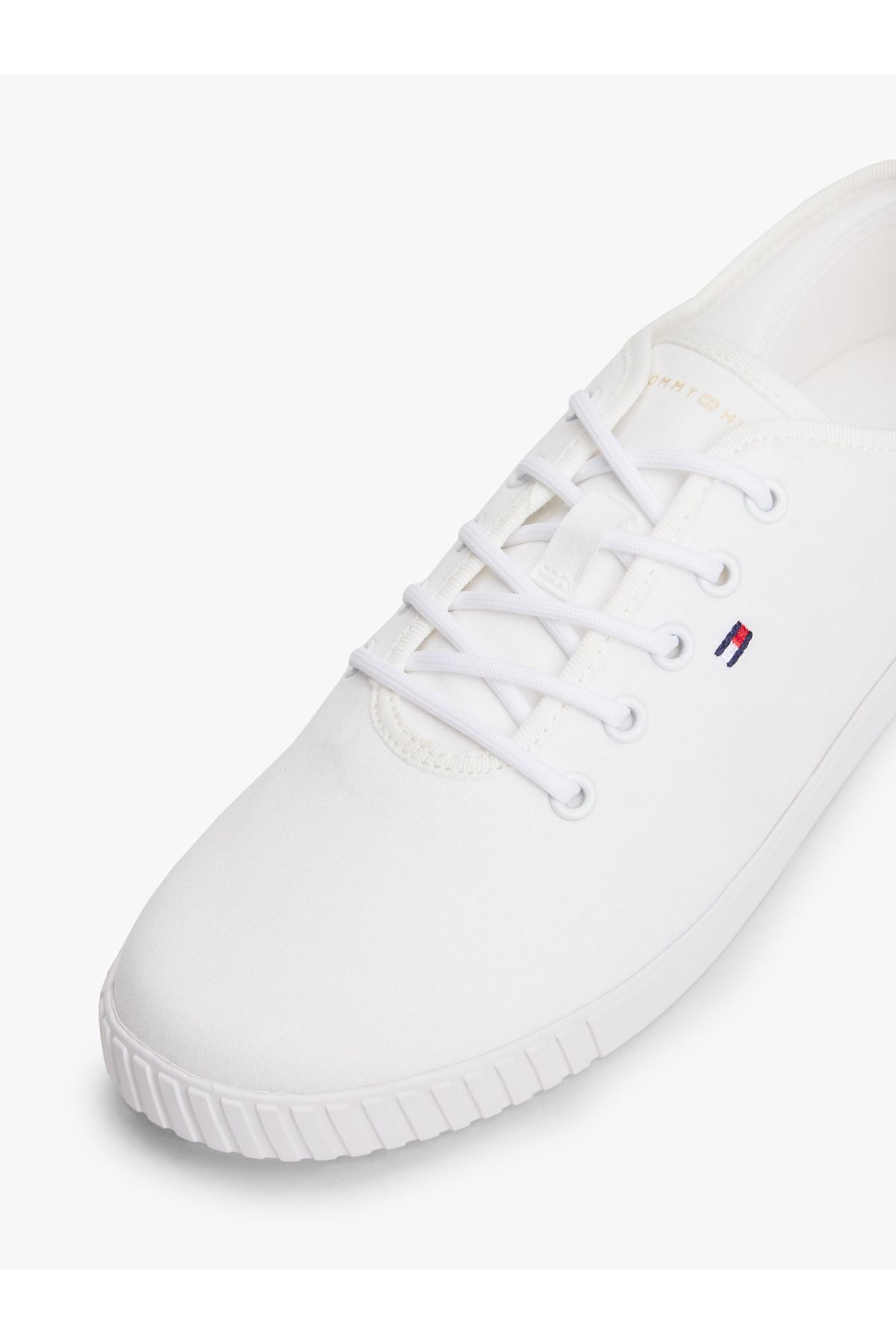 Tommy Hilfiger-Adidași din pânză cu șireturi 4
