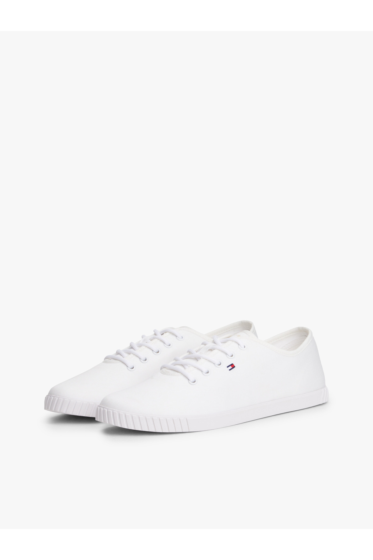 Tommy Hilfiger-Adidași din pânză cu șireturi 3