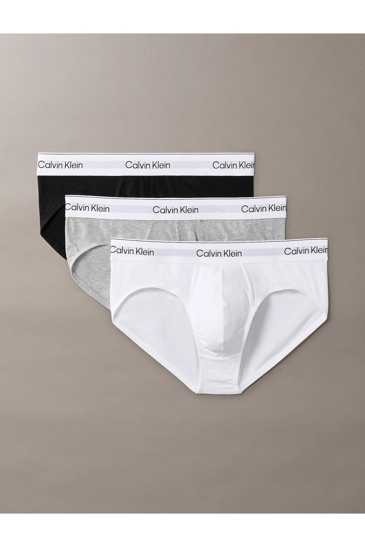Calvin Klein-Herren-Boxershorts mit Markenlogo und elastischem Band, Schwarz-Weiß-Grau, geeignet für den täglichen Gebrauch LV00NB43 1