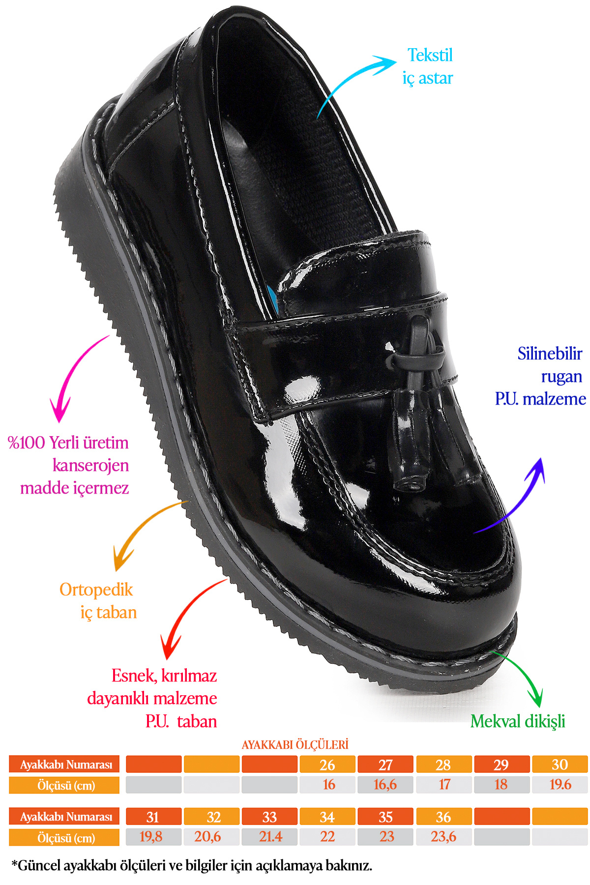 Kiko Kids Cision Rugan Papyonlu Erkek Çocuk Okul Sünnet Ayakkabısı fotoğrafı 2 (önizleme)