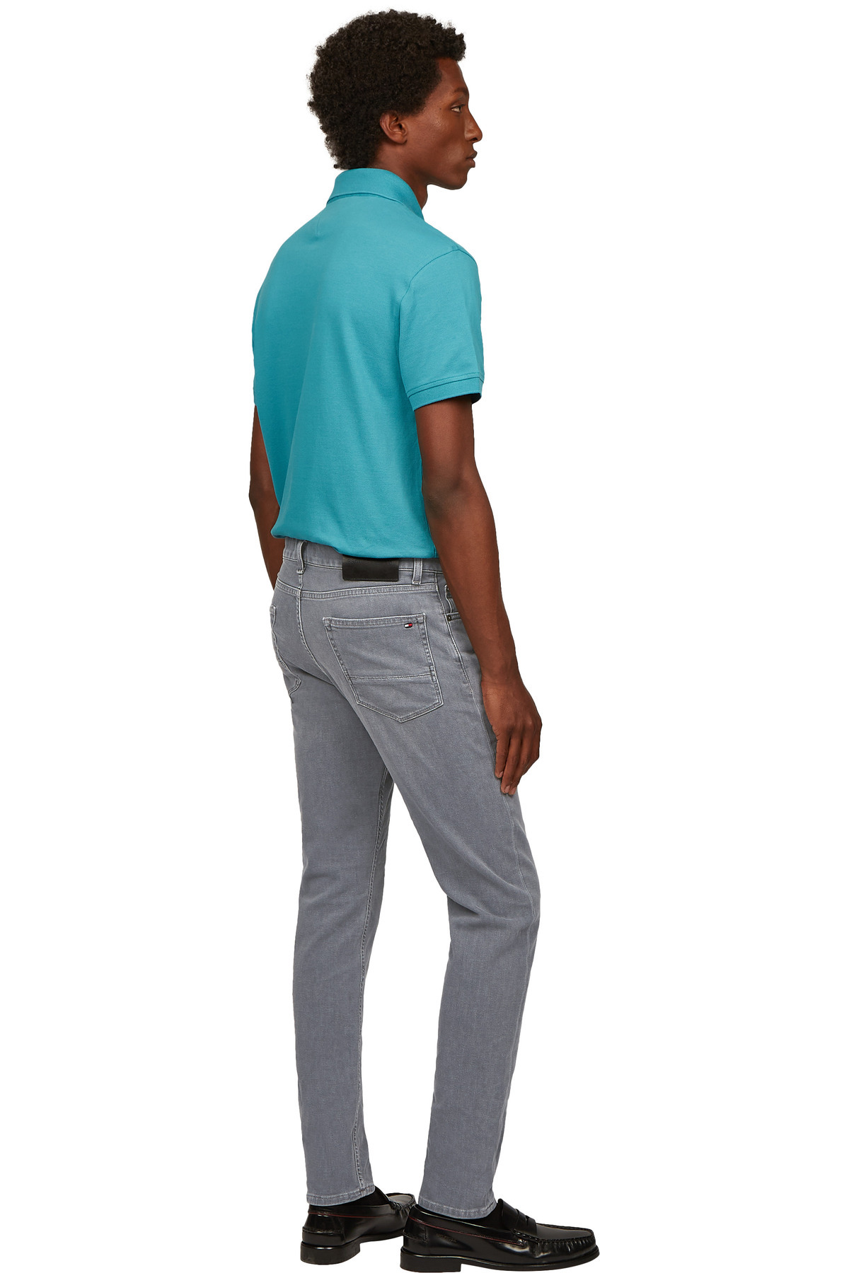 Tommy Hilfiger-Men's Slim Bleecker Sstr Eros Gray Jean Pants 4