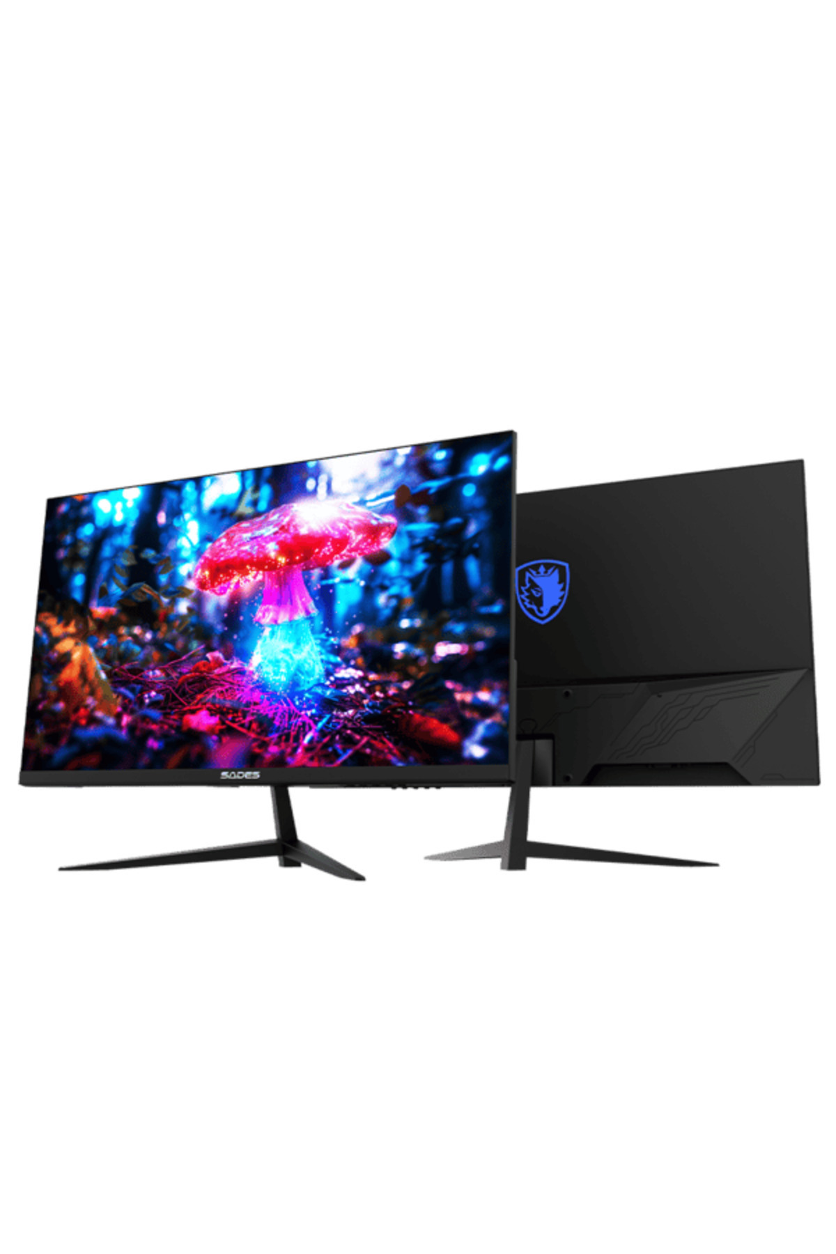 Sades-شاشة ألعاب Russula SA-CJ01F27B مقاس 27 بوصة FHD IPS، HDMI 2.1، 1 مللي ثانية (GtG)، 120 هرتز، DP، لوحة مضادة للتوهج 8