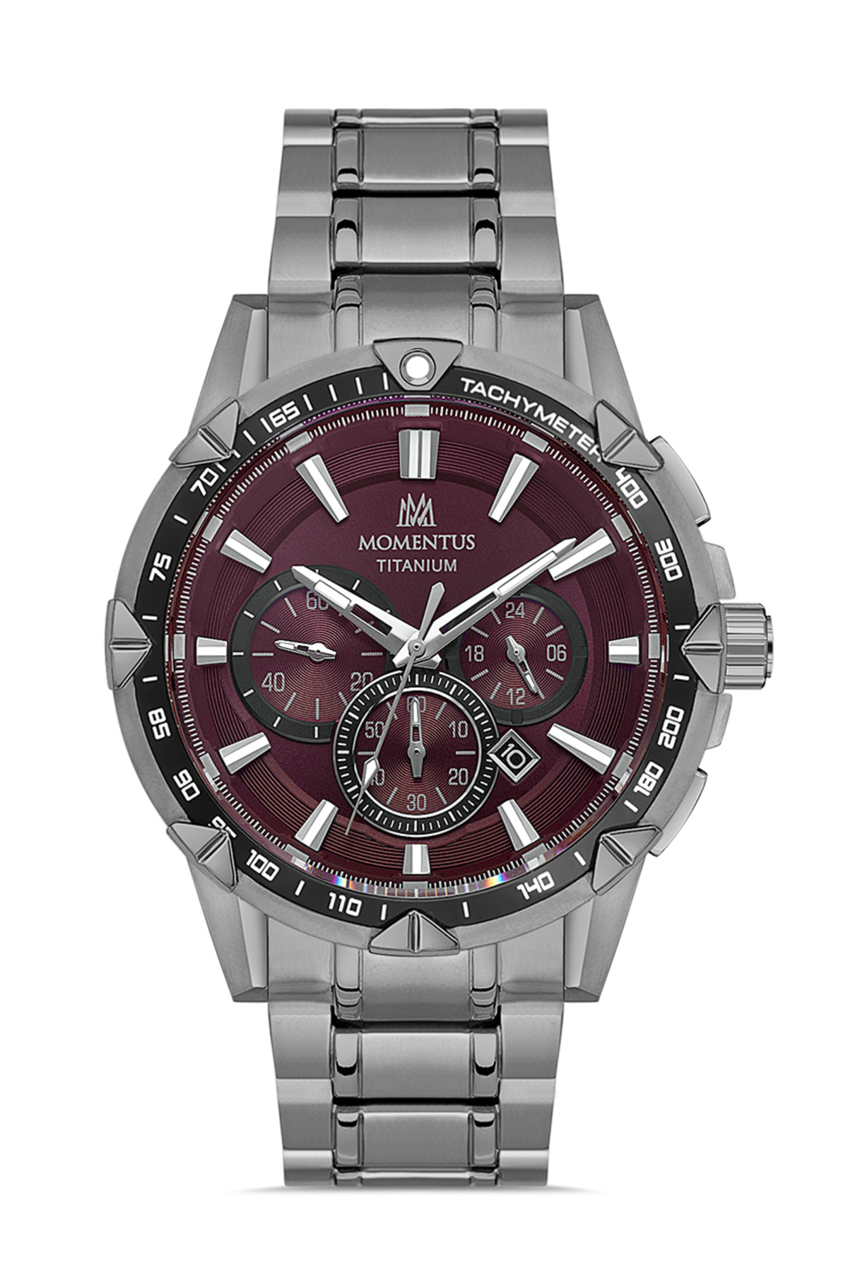 メル52405様用 Momentus X800V-14SS Limitli Üretim Titanyum Erkek Kol Saati