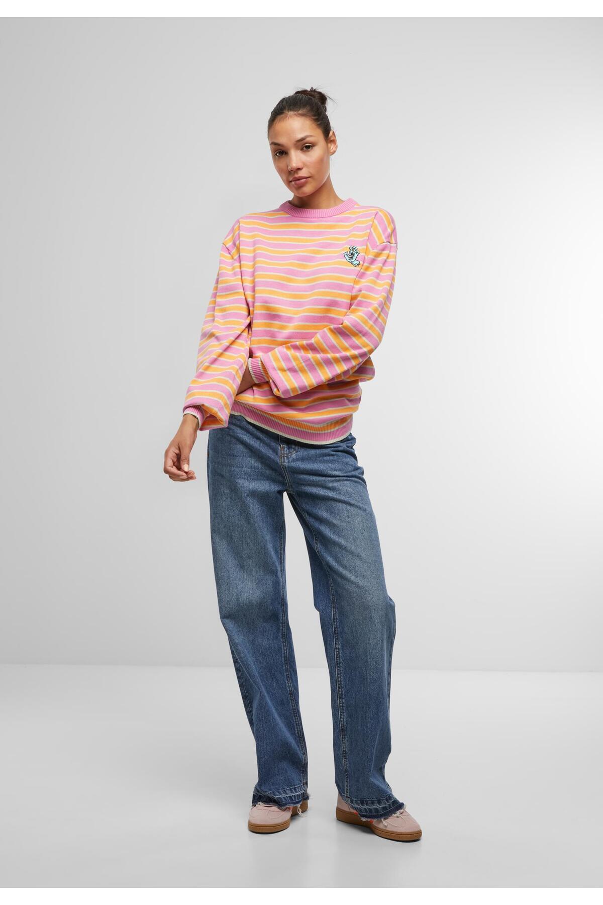 Santa Cruz-Damen Santa Cruz Mini Hand Knit Sweater 6