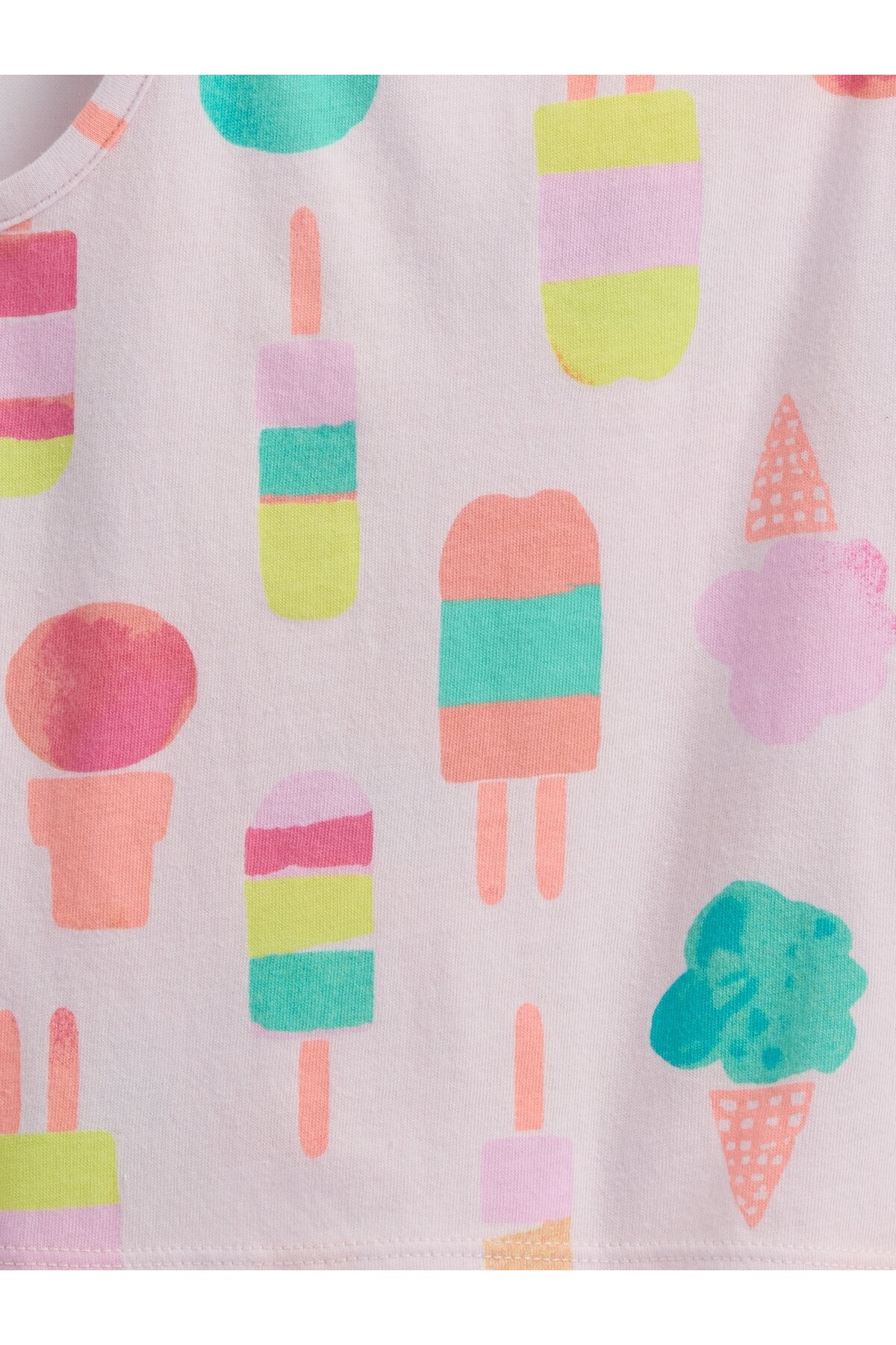 GAP Kız Bebek Açık Pembe Askılı Fitilli Atlet fotoğrafı 2 (önizleme)