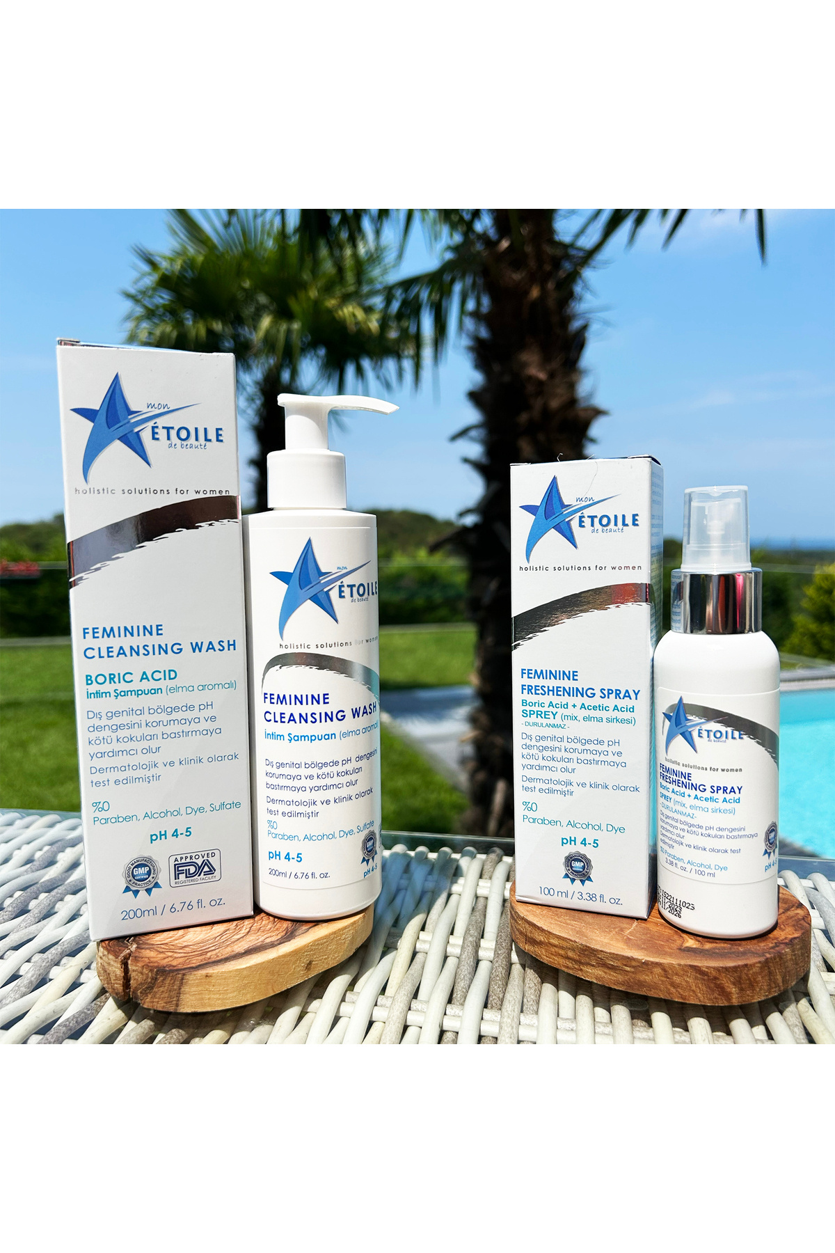 MISS ETOILE ETOILE 2'li SET - GENİTAL ŞAMPUAN + SPREY