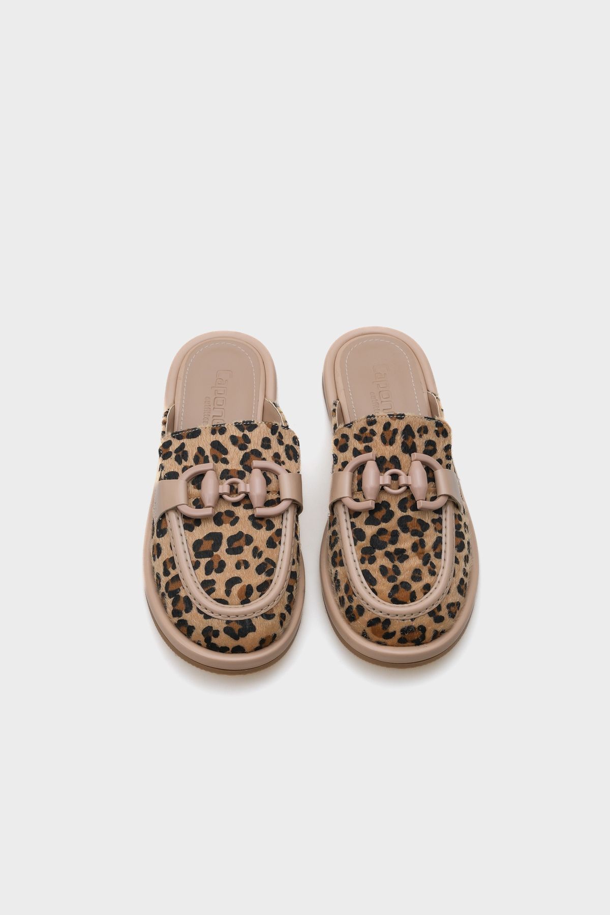 Capone Outfitters-Melissa Damen-Hausschuhe mit geschlossener Zehenpartie und Schnalle 5